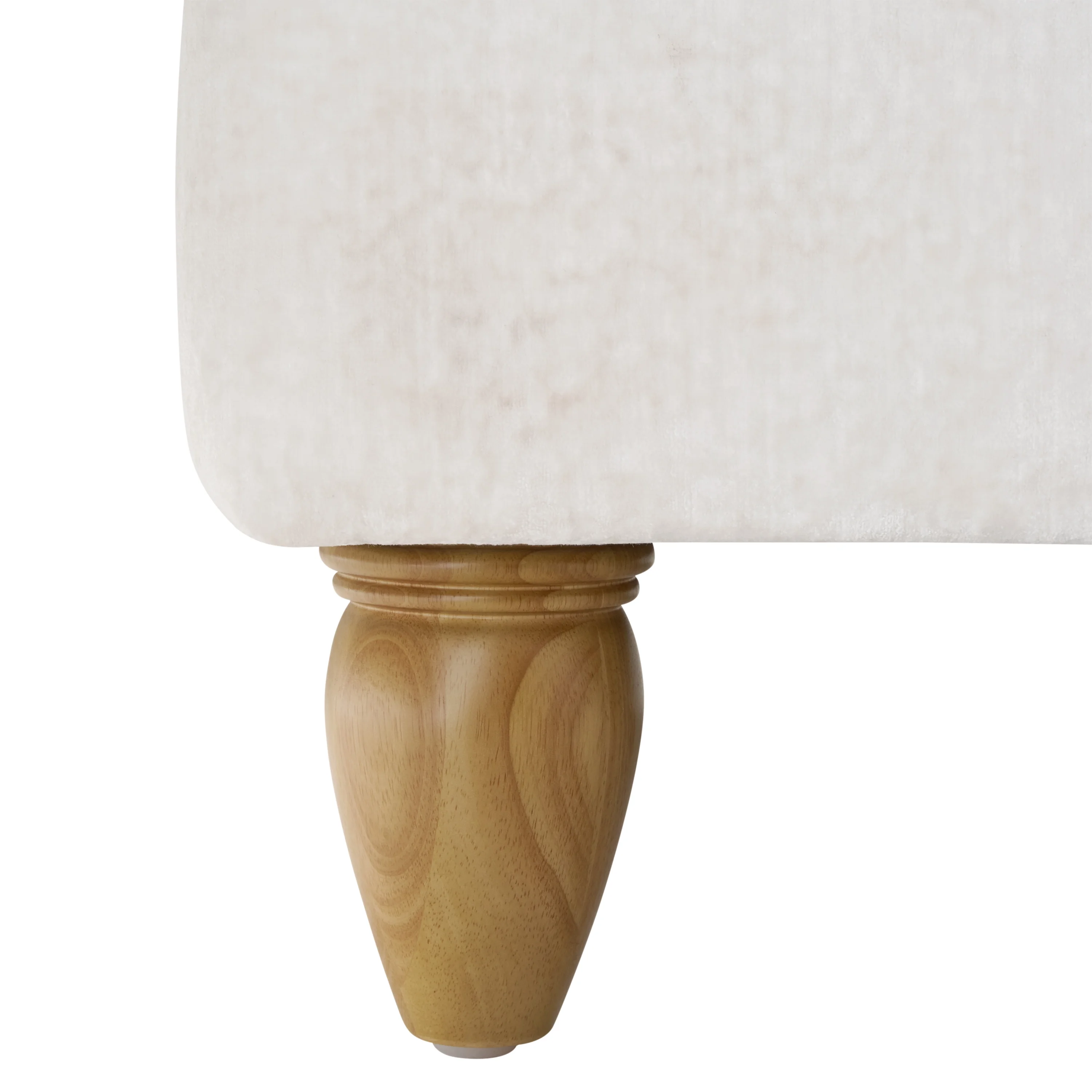 The Pioneer Woman Laurel Tufted Sofa, Cream Velvet, 79.53 in - Image 8