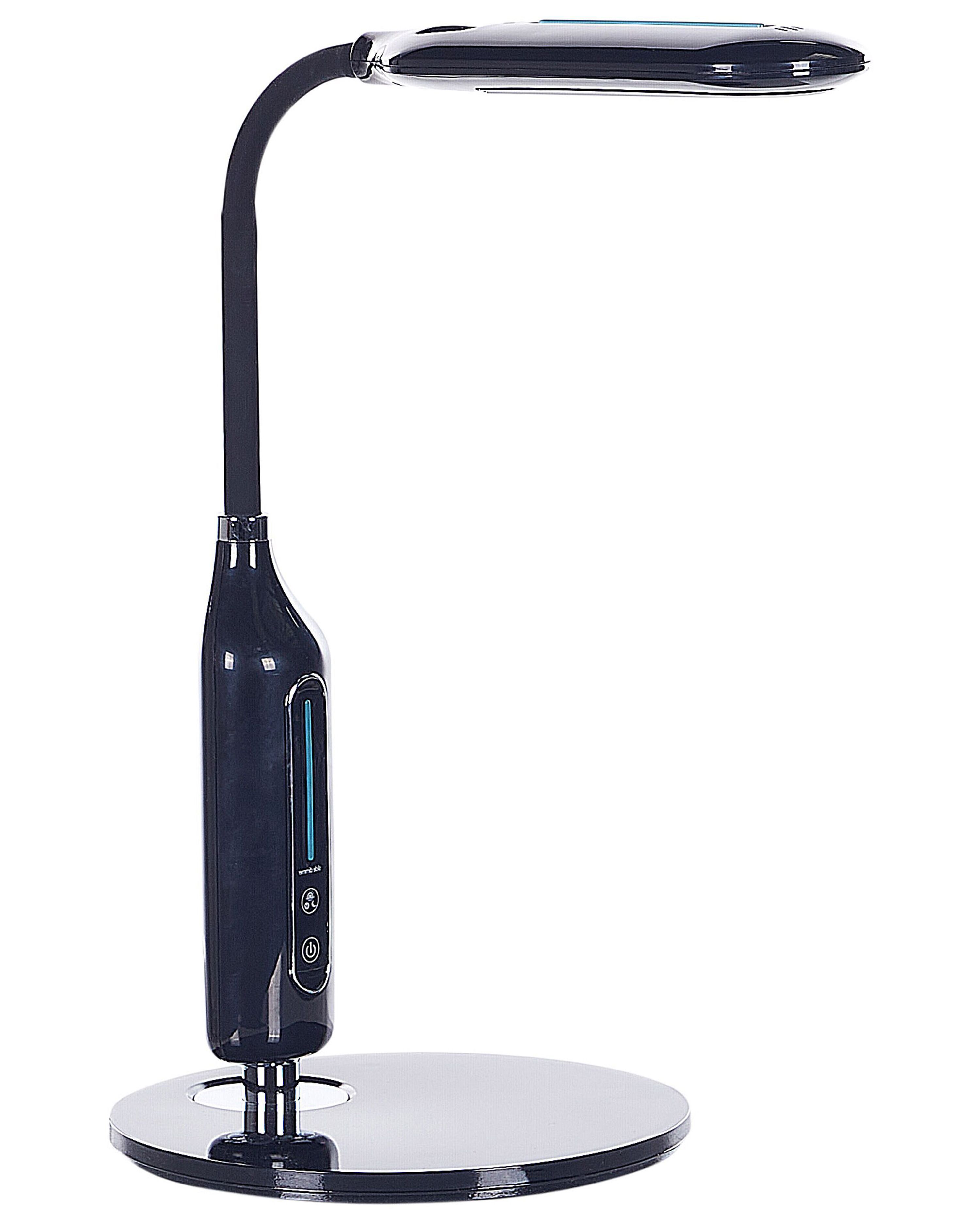 LED Desk Lamp CYGNUS with Dimmer Metal Black