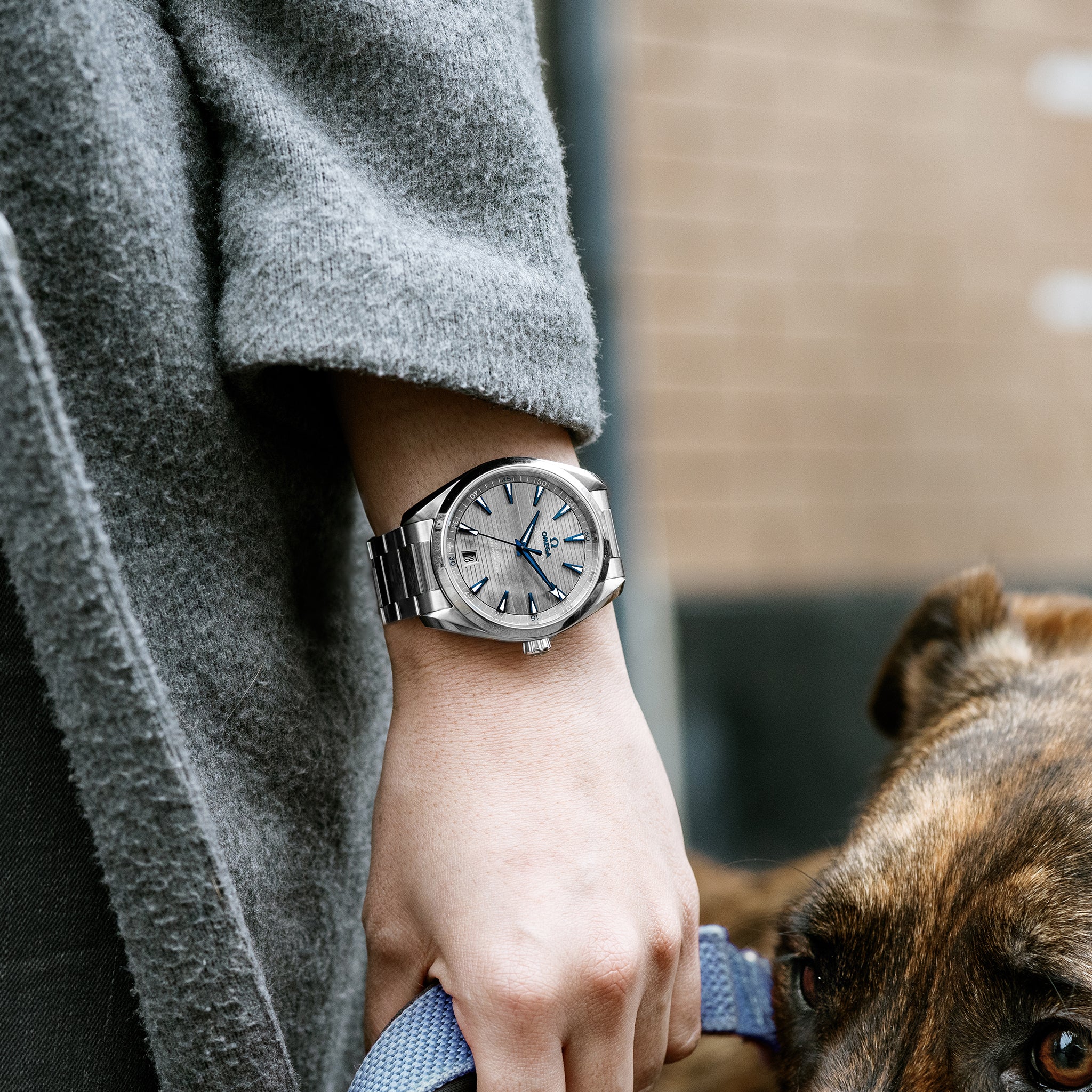 Seamaster Aqua Terra 150M Co-Axial Master Chronometer 41mm Grey Dial On Bracelet(1:1 replica) - Elite Watch Atelier