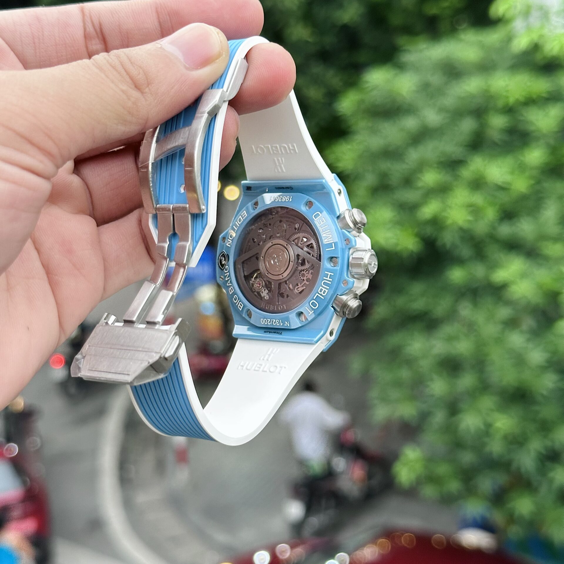 Hublot Replica 1:1 Watch Big Bang Unico Sky Blue 42mm - Top club