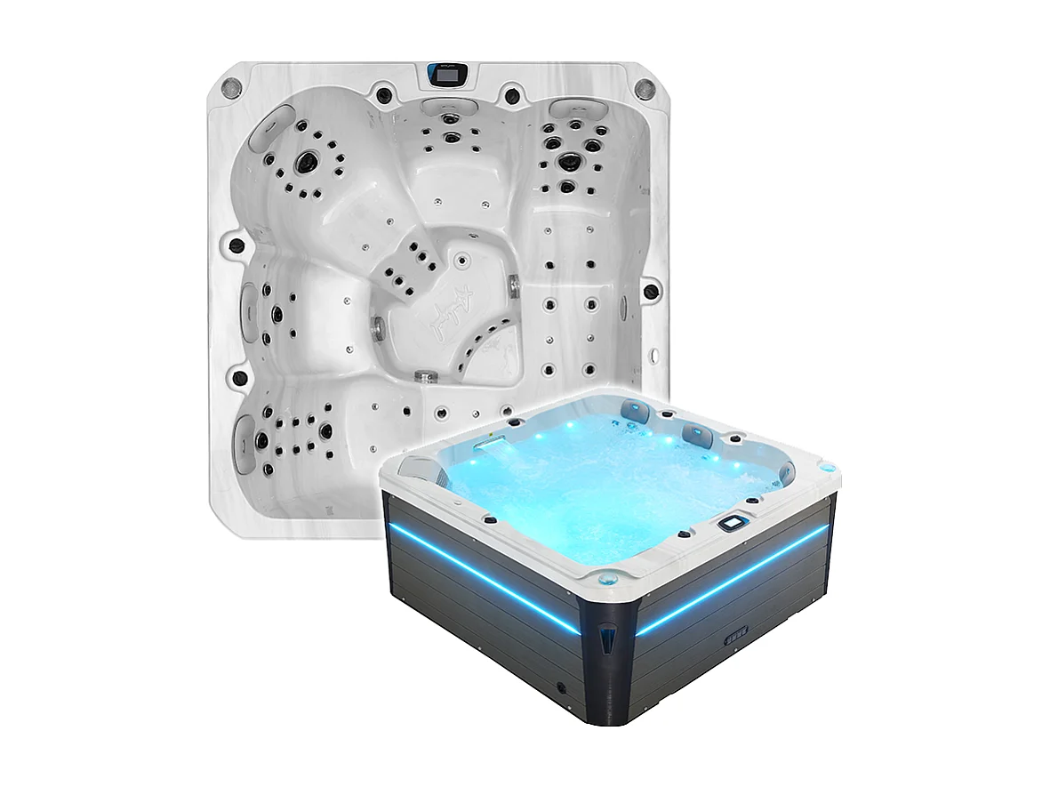 Spa 5 places Archipel® GT5 LED - Spa Thérapeutique Balboa® 215 x 215 cm