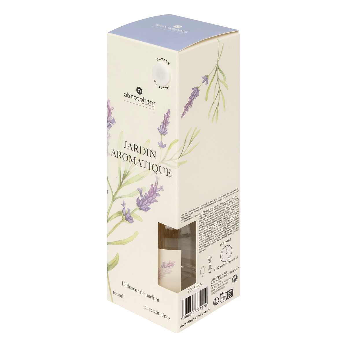 "Oudy" fragrance diffuser Lavender and chamomile, 100ml