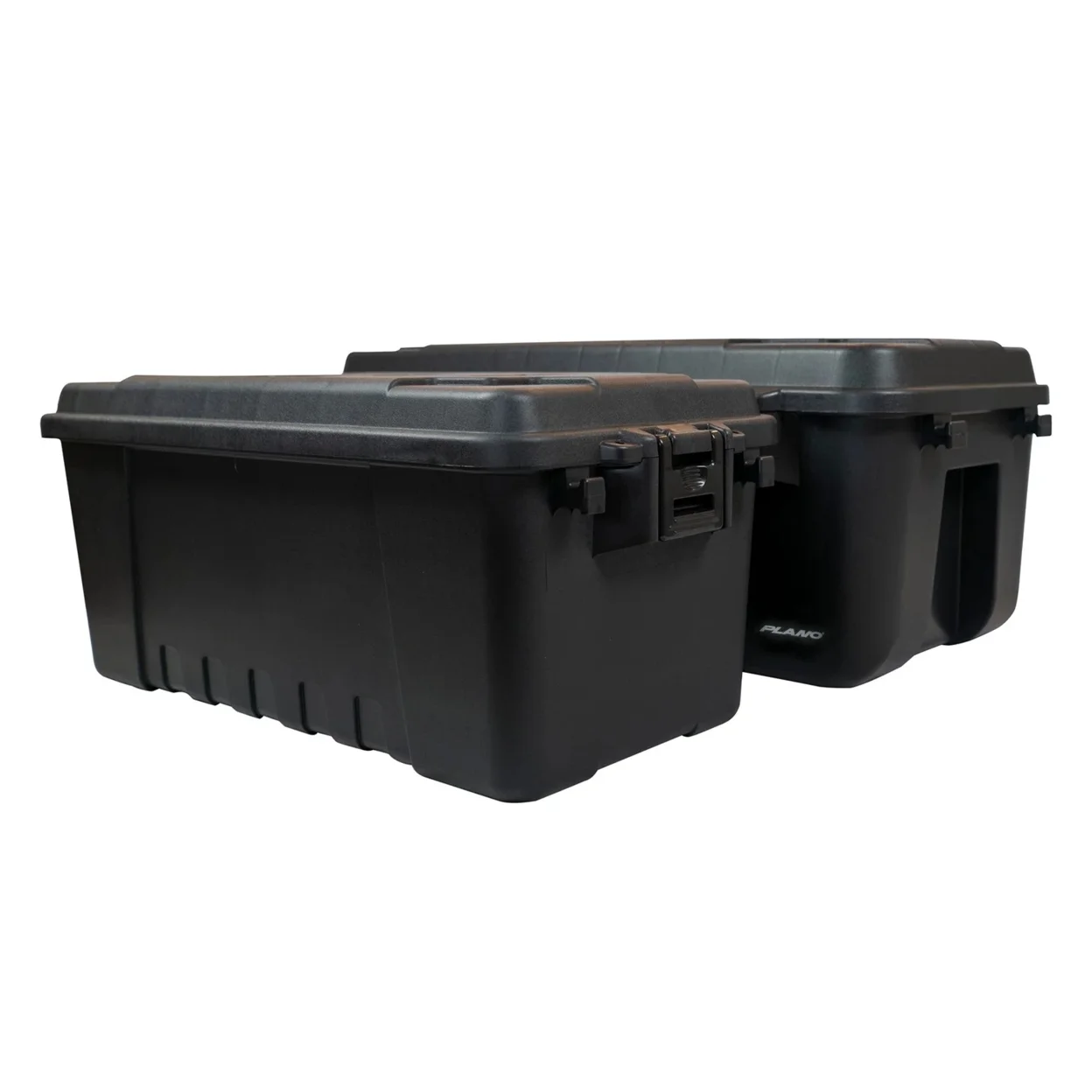 Plano Sportsman's Trunk Combo 2 Pack, Black, 108 qt. & 68 qt. Storage Boxes
