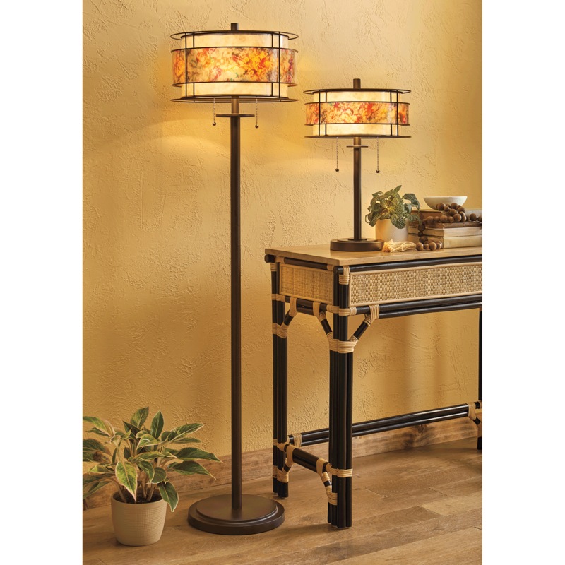 Iron Mica Lamps - MIDNIGHT VELVET CATALOG