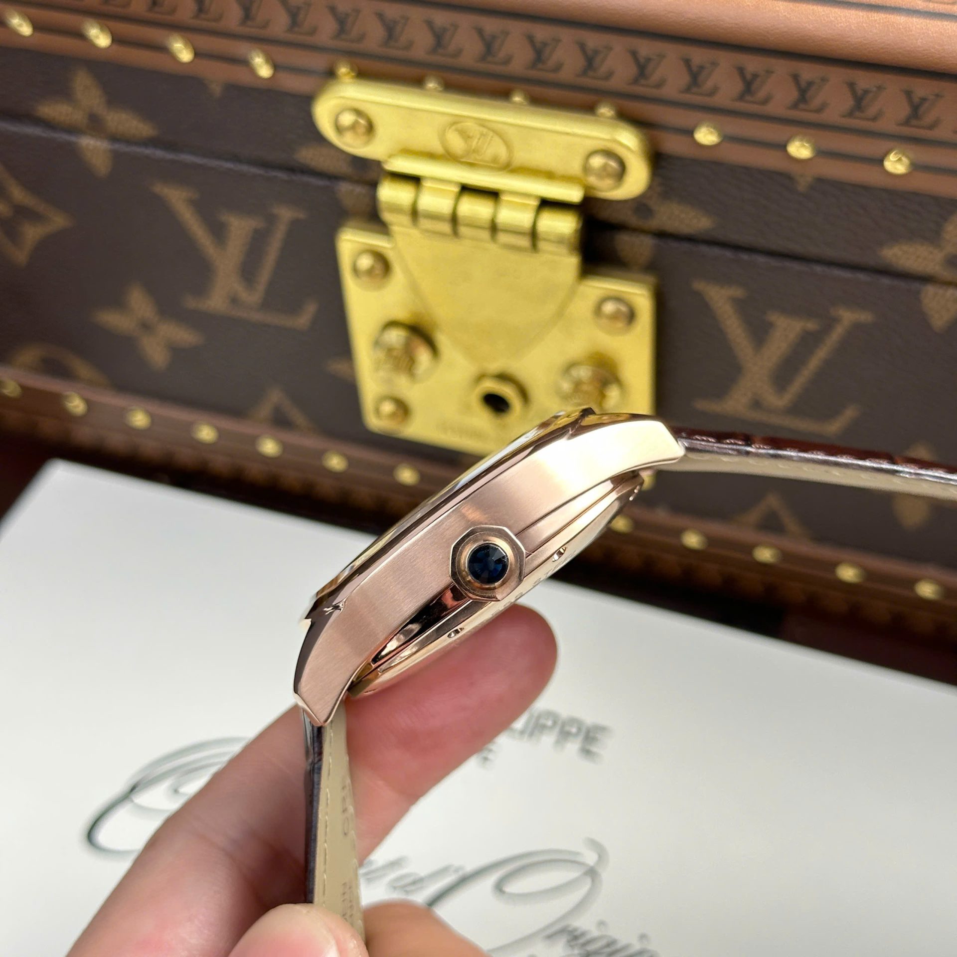 Cartier Drive Tourbillon Replica Watch Dial Guiloche Motif Leather Strap 41mm - Top club