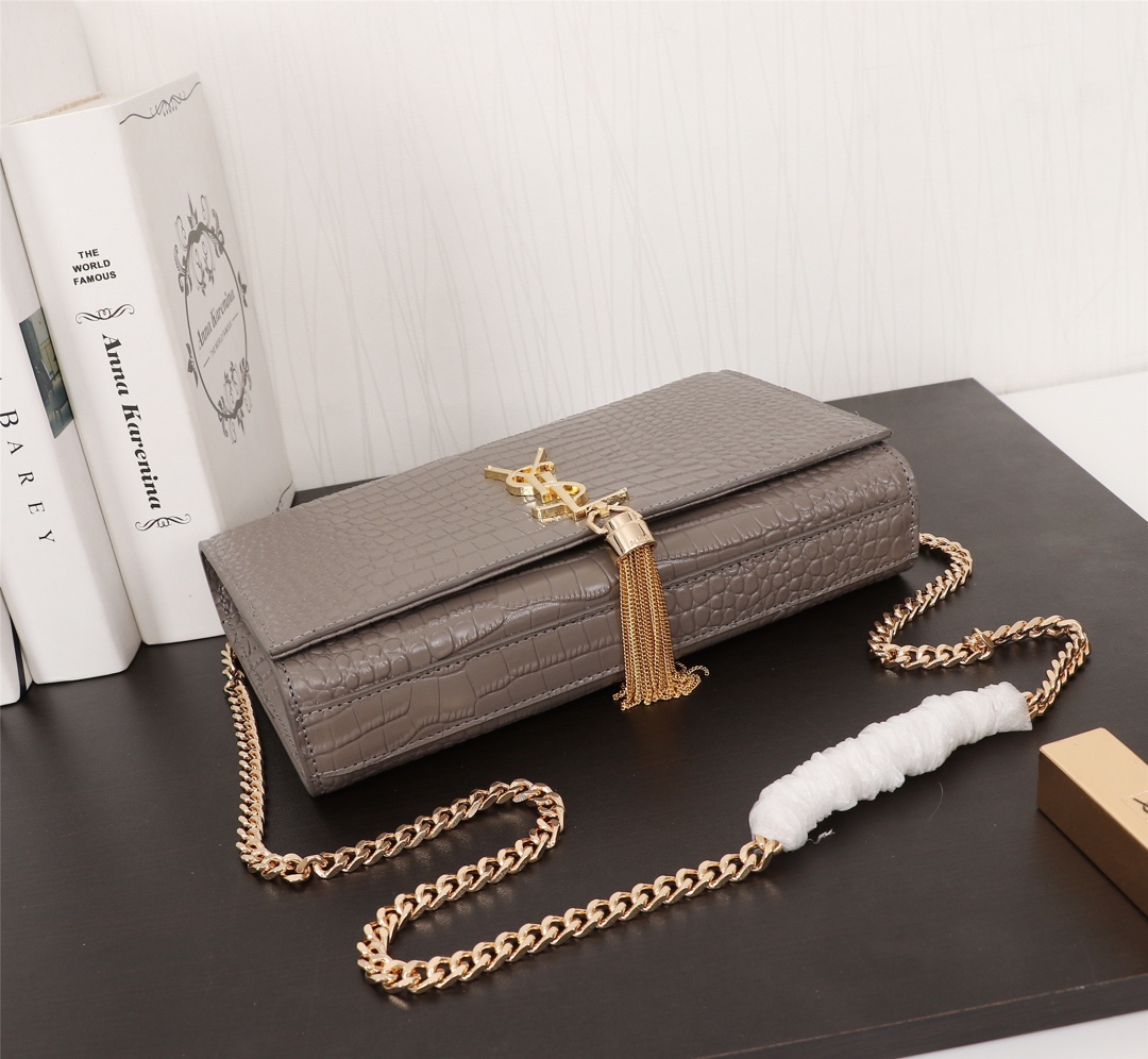 Replica Ysl Kate Medium Bag With Gold Tassel- 4Colors1:1High-quality replica