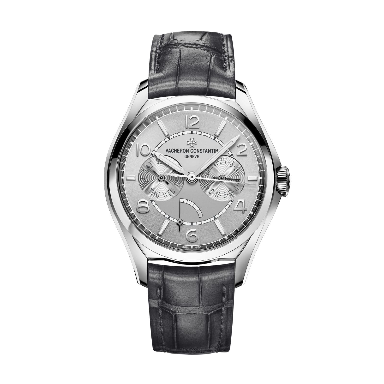 Replica Watches Fake Vacheron Constantin Fiftysix day-date 40 MM STEEL(1:1 replica) - Top club