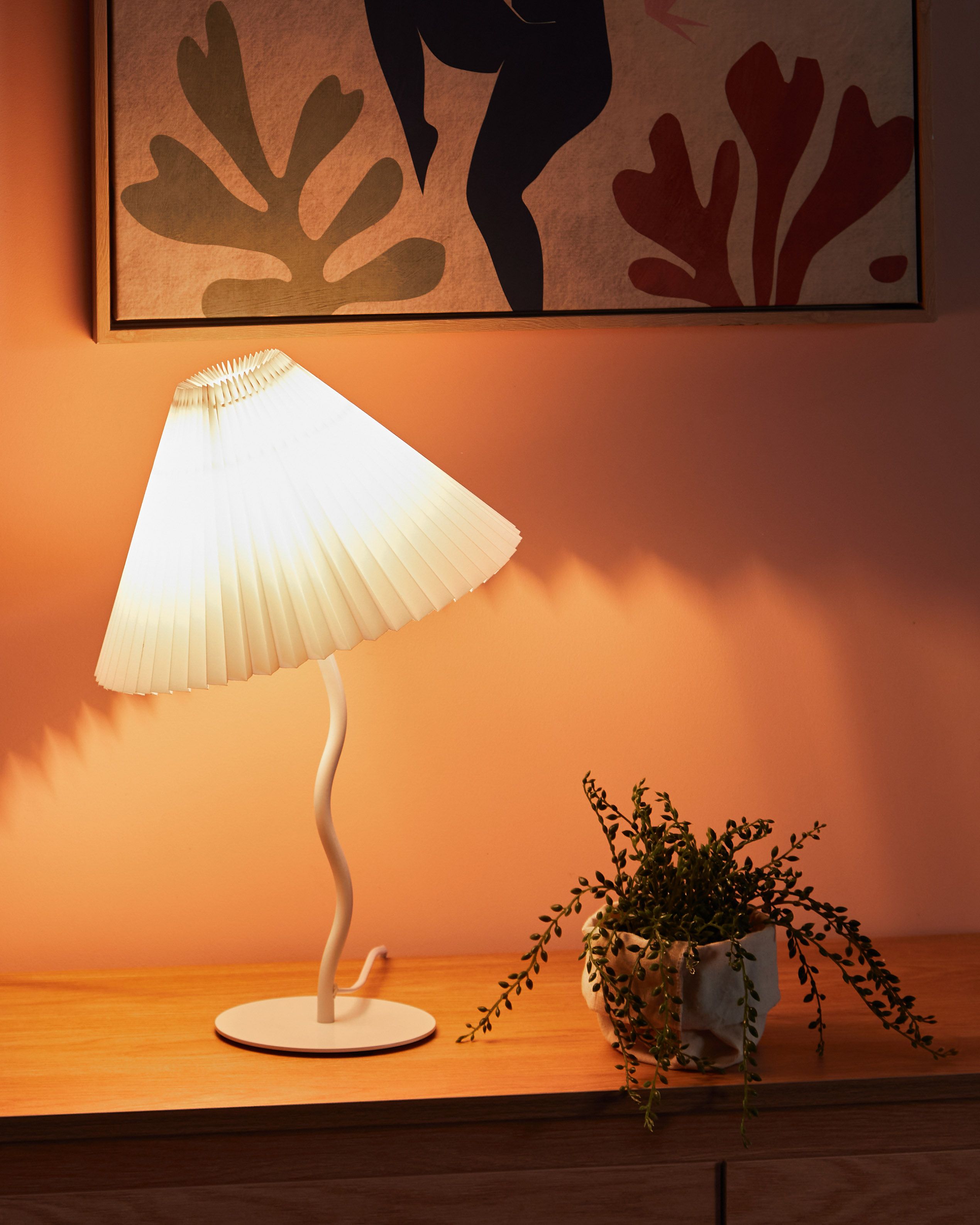 Table Lamp ALWERO Metal White