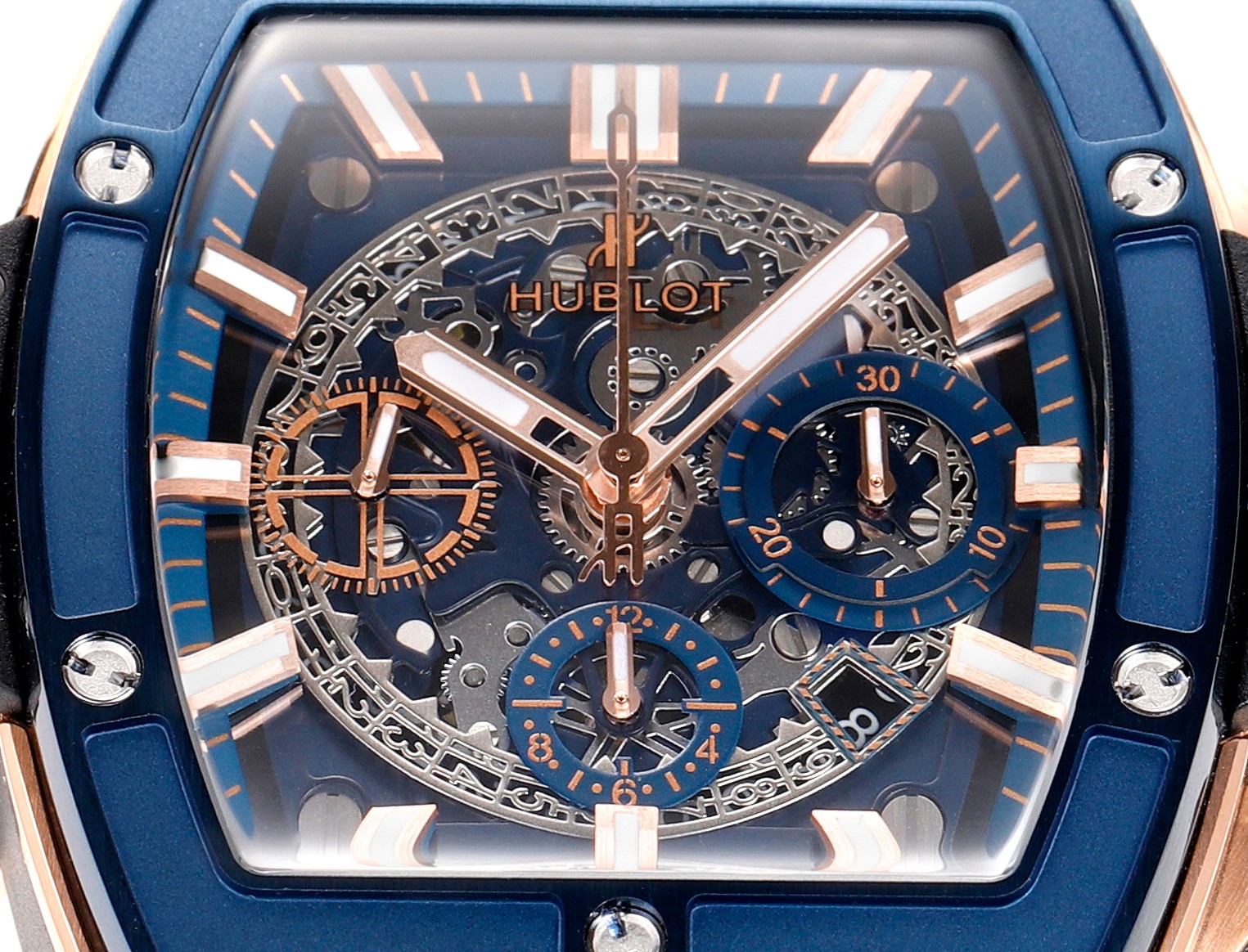 Hublot Spirit of Big Bang Textured Rubber Strap(1:1 replica) - Top club