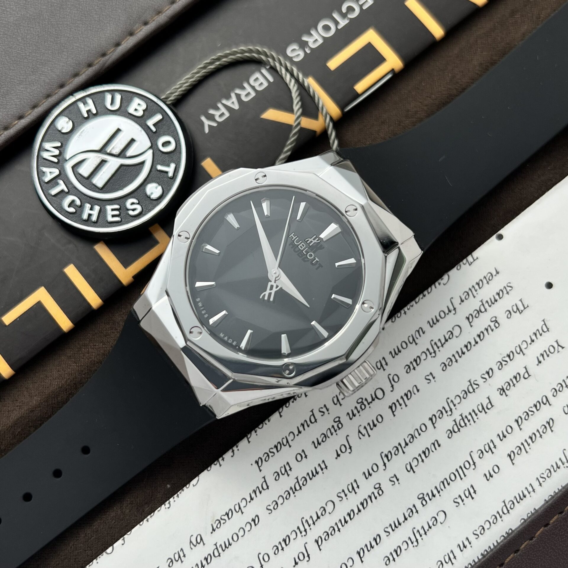Hublot Replica 1:1 Watch Orlinski Titanium Black HB Factory 40mm - Top club