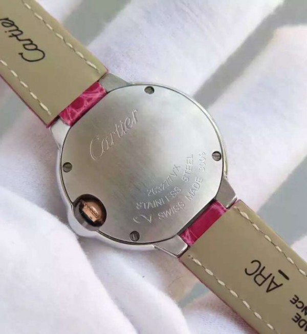 Replica Cartier Ballon Bleu Ladies 28mm SS White Dial Ronda Quartz - Top club