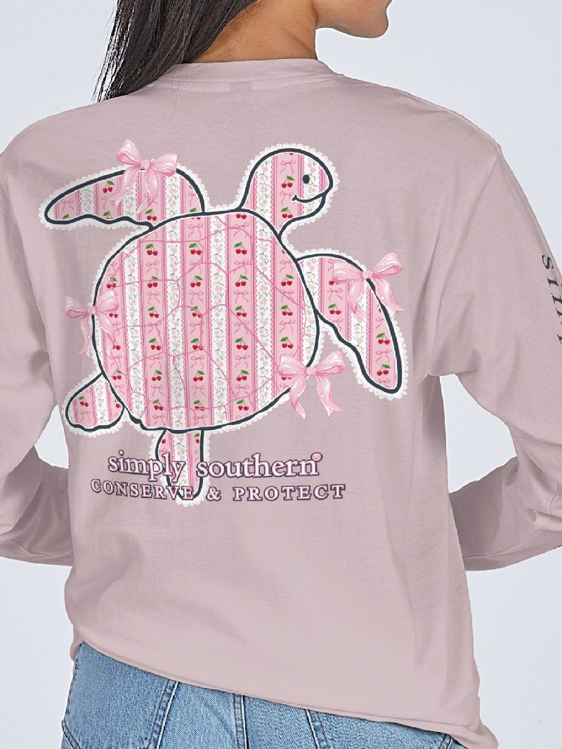 YTH-LS-TRACKT6-CHRY-DRFTWD - Simply Southern Outlet