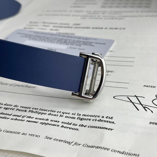 Cartier Replica 1:1 Watch Santos WSSA0030 Blue Dial Rubber Strap 39.8mm - Top club