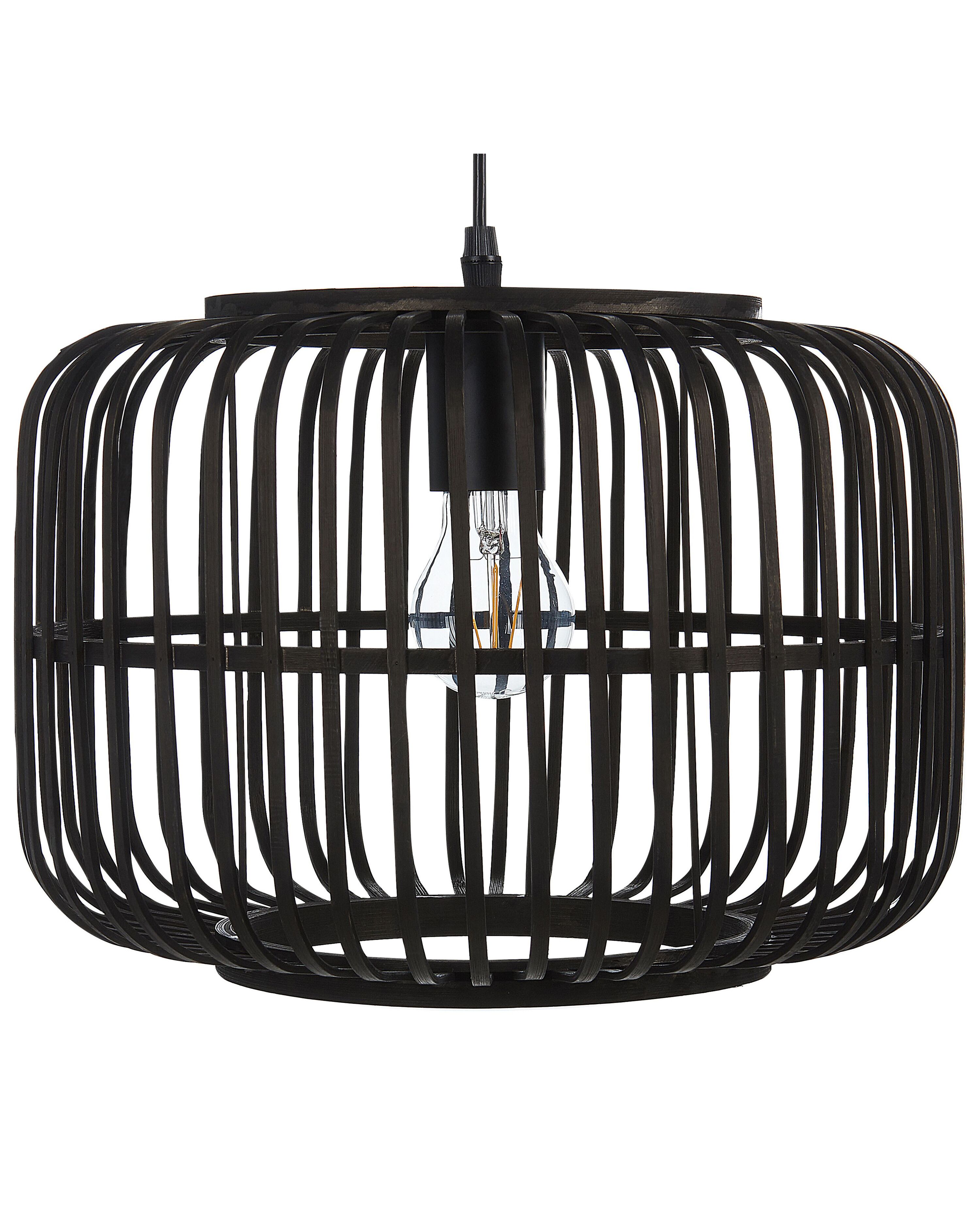 Pendant Lamp MACHEKE Bamboo Black