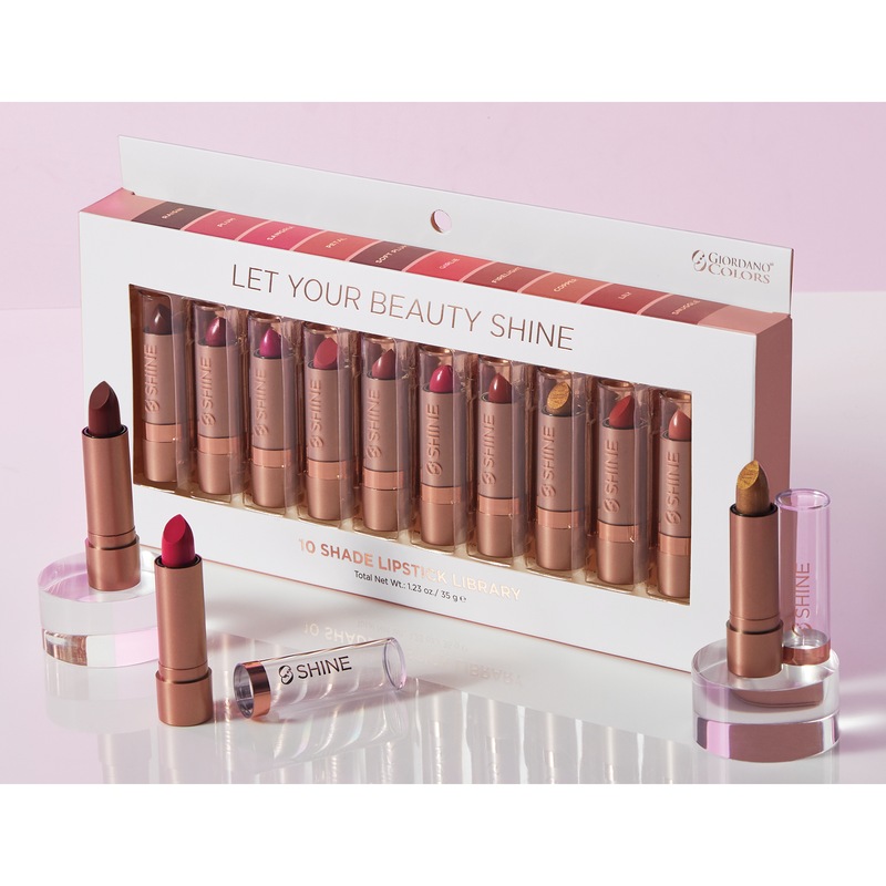 Let Your Beauty Shine 10-Piece Lipstick Set - MIDNIGHT VELVET CATALOG