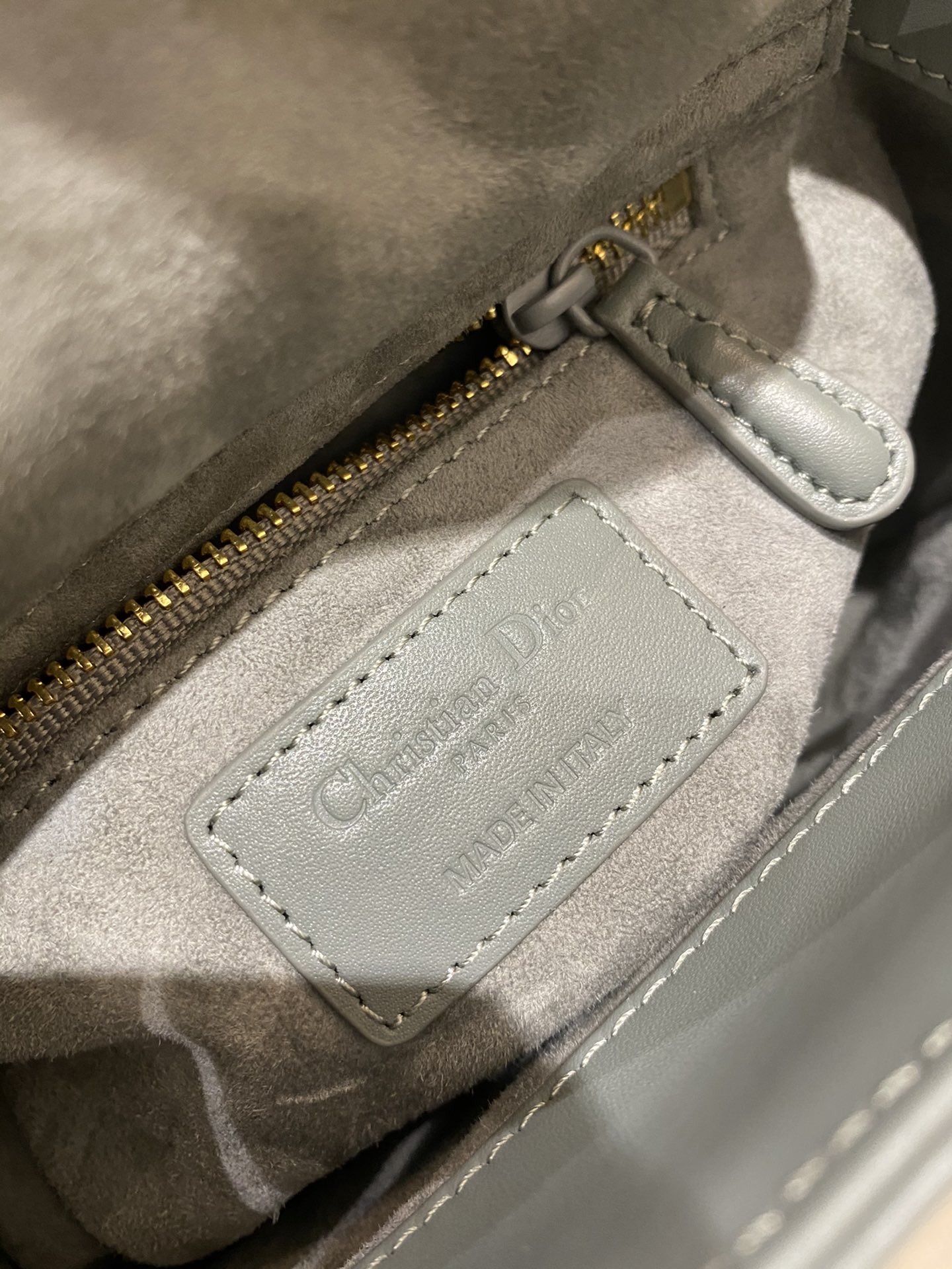 Dior Christian Dior Mini Lady Bag Grey For Women 6.5in/17cm1:1High-quality replica