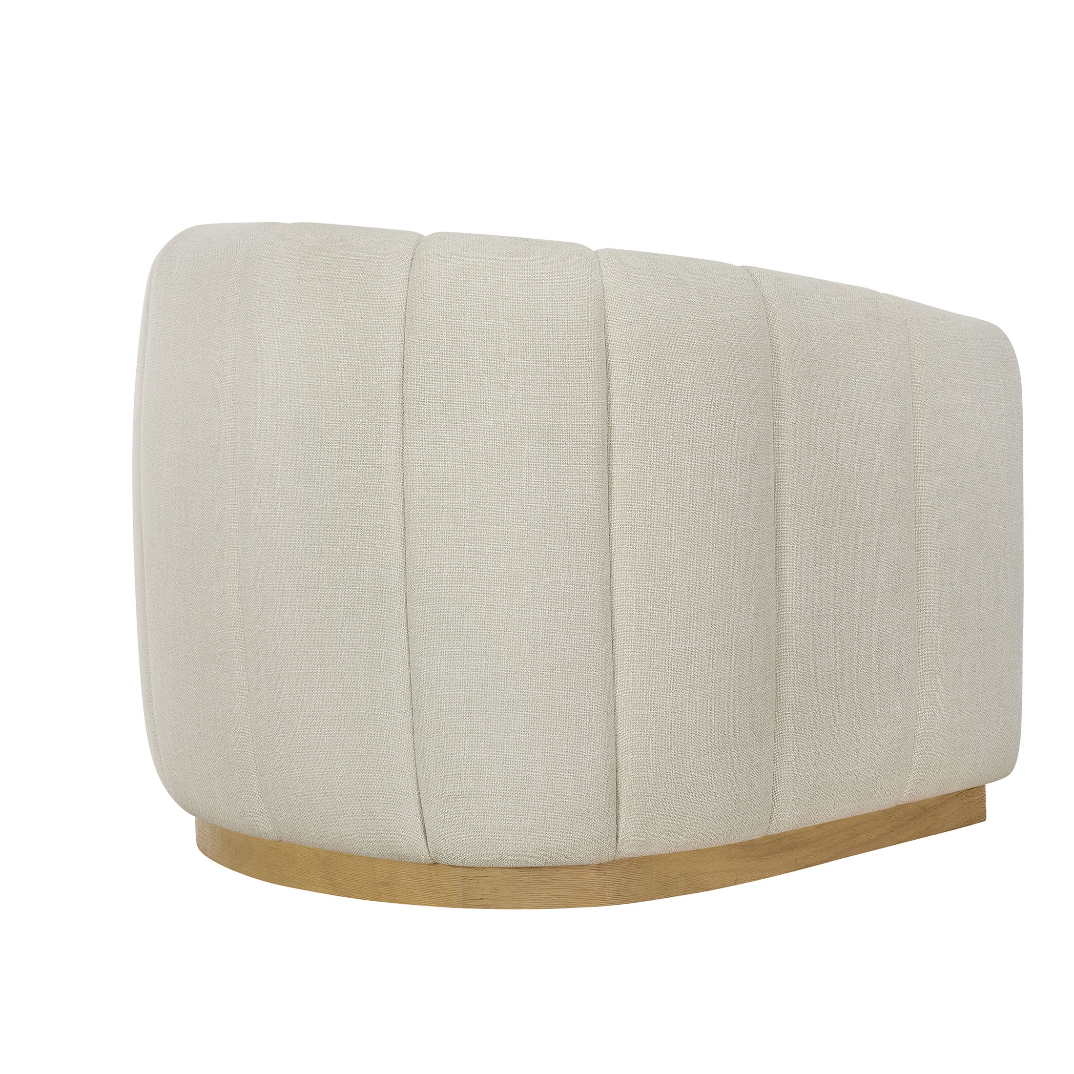 Better Homes & Gardens Lillian Accent Swivel Chair, Cream Linen - Image 14