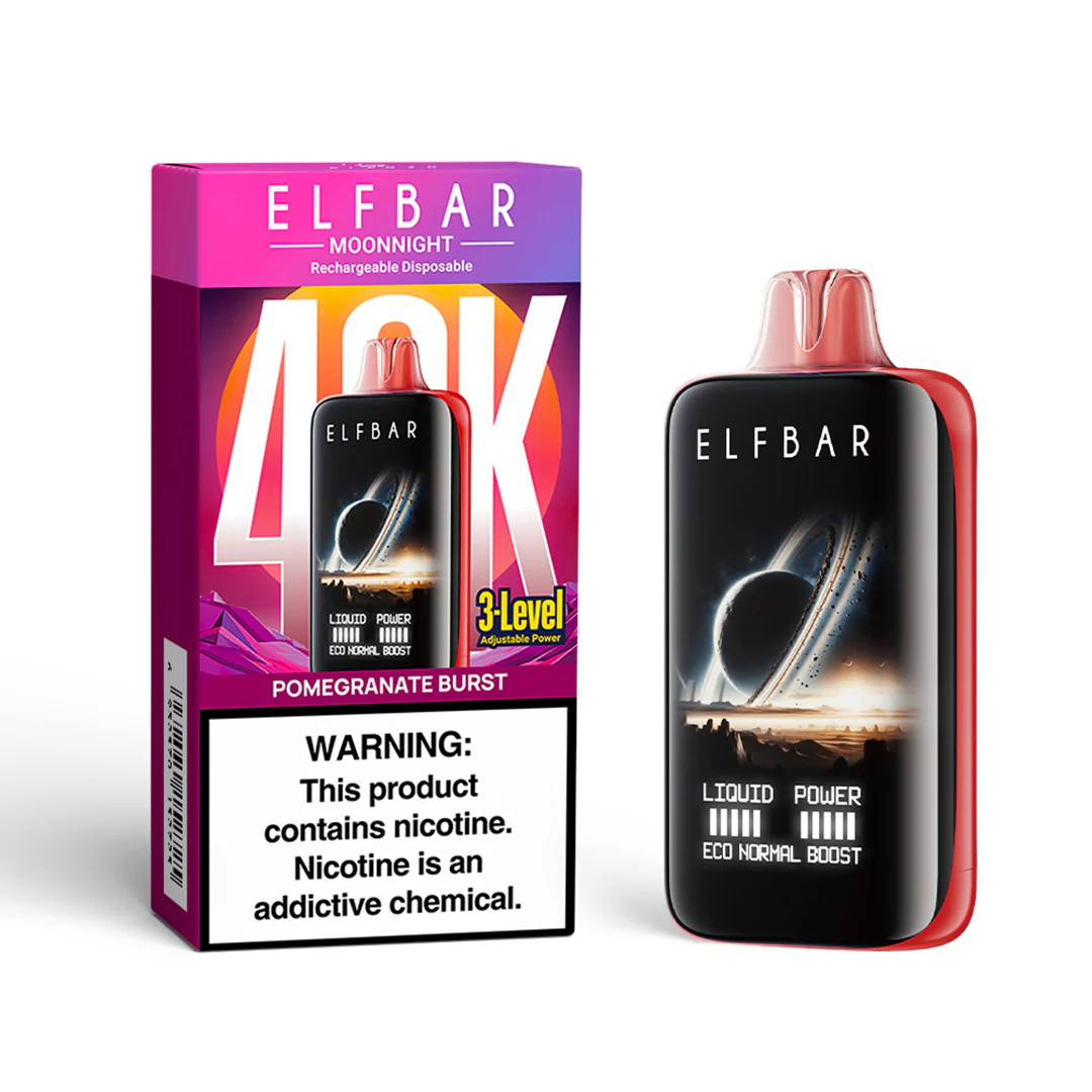 ELFBAR MoonNight ładowalny jednorazowy e-papieros (wszystkie smaki)