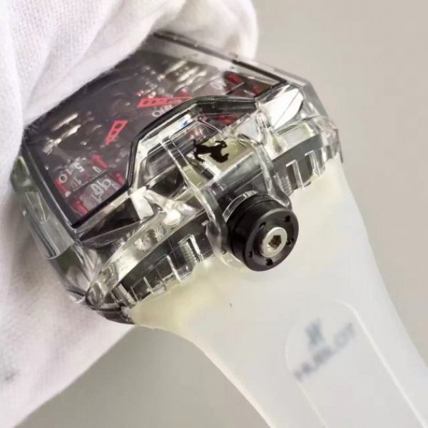 Replica Hublot MP-05 Laferrari Sapphire Limited Edition Skeleton Dial Red - Top club