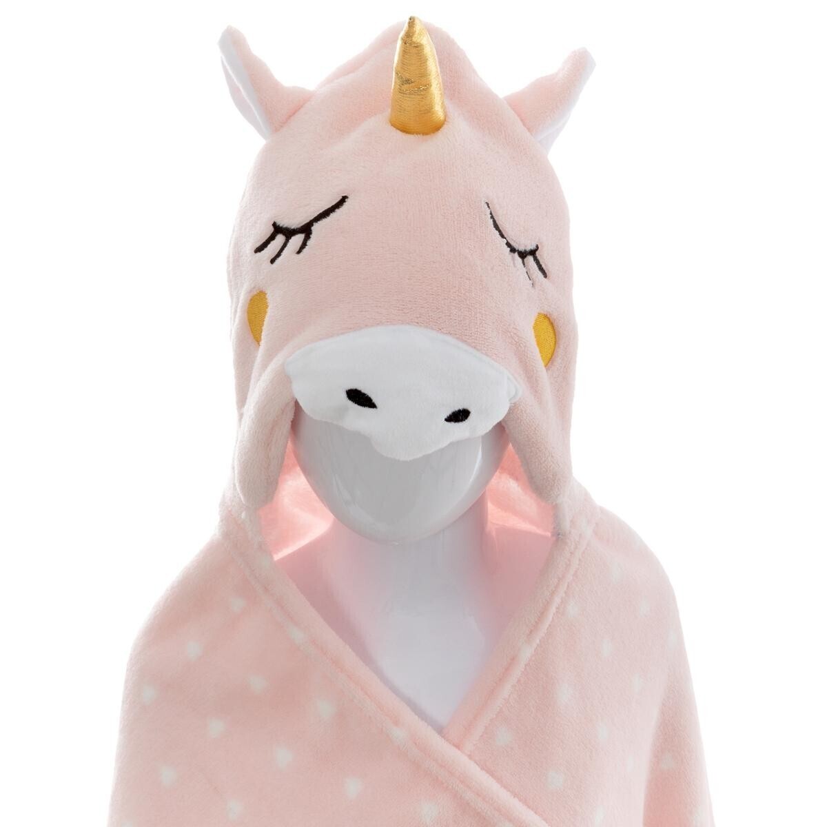 Kids blanket "Unicorn" Pink, 100x140 cm