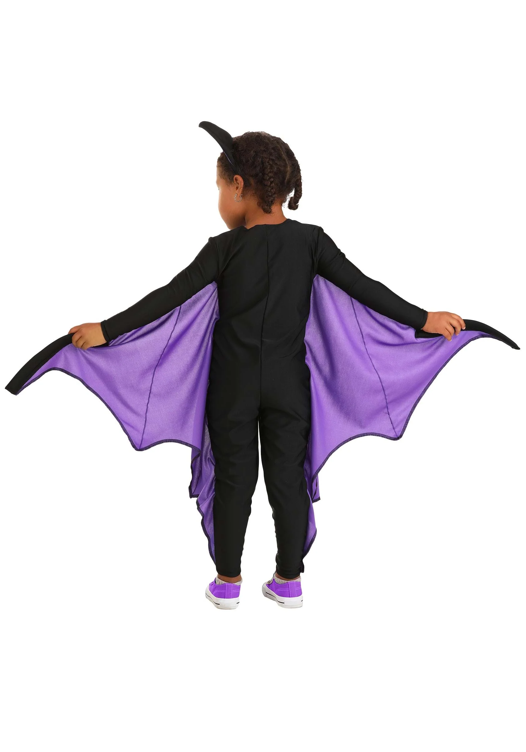 Girl's Toddler Twilight Bat Costume - Image 4 Girl's Toddler Twilight Bat Costume - Image 4