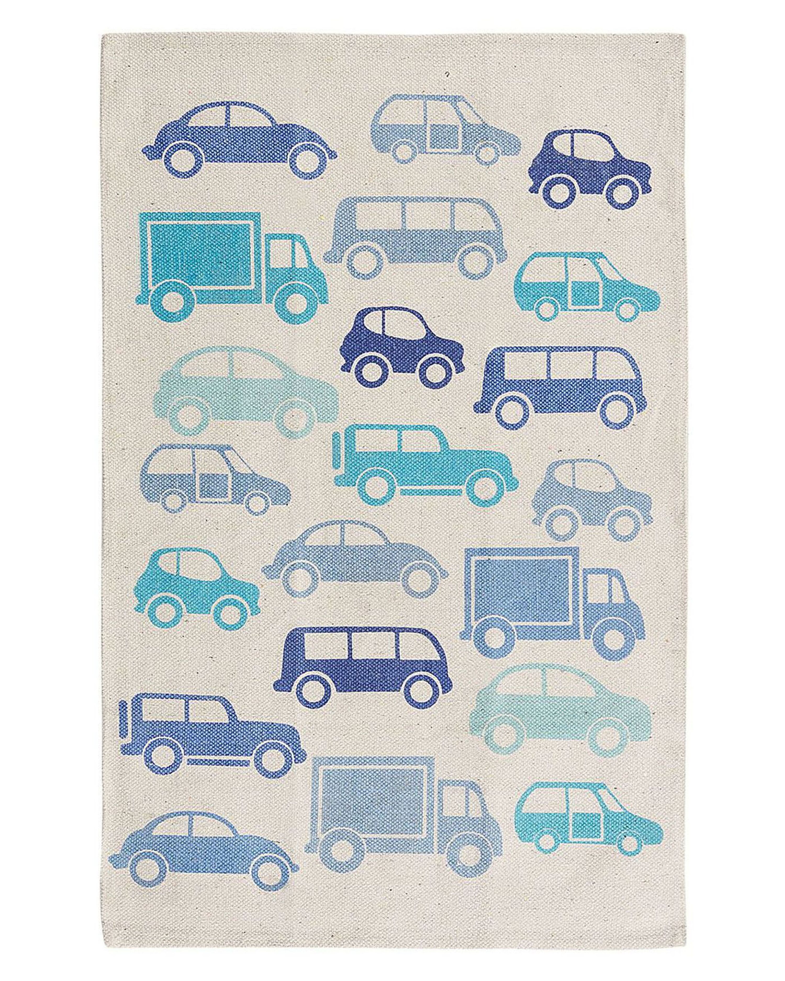 Kids Rug MADURAJ Blue 60 x 90 cm Cotton