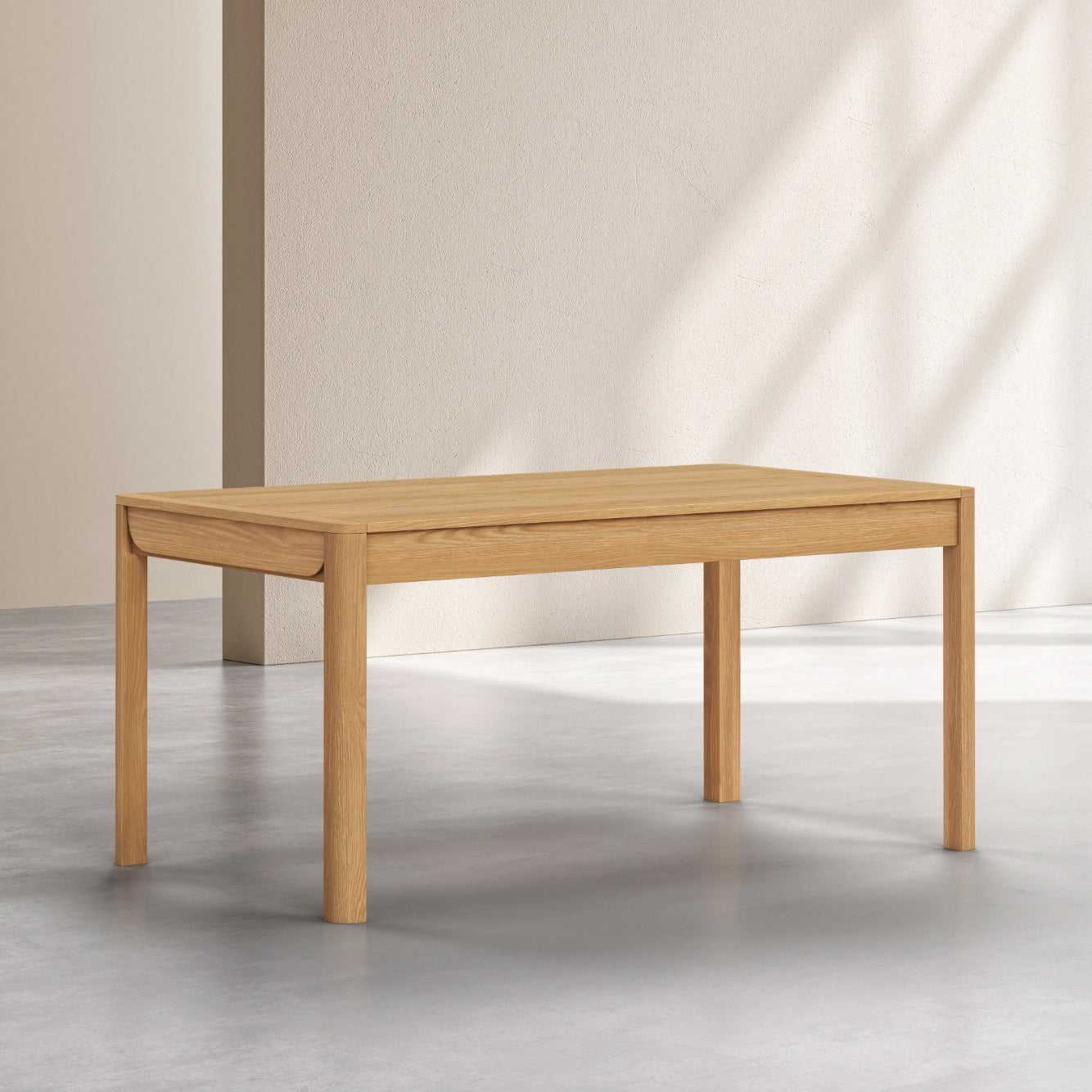 Blokker Brikk Eettafel Uitschuifbaar - Eiken / Naturel