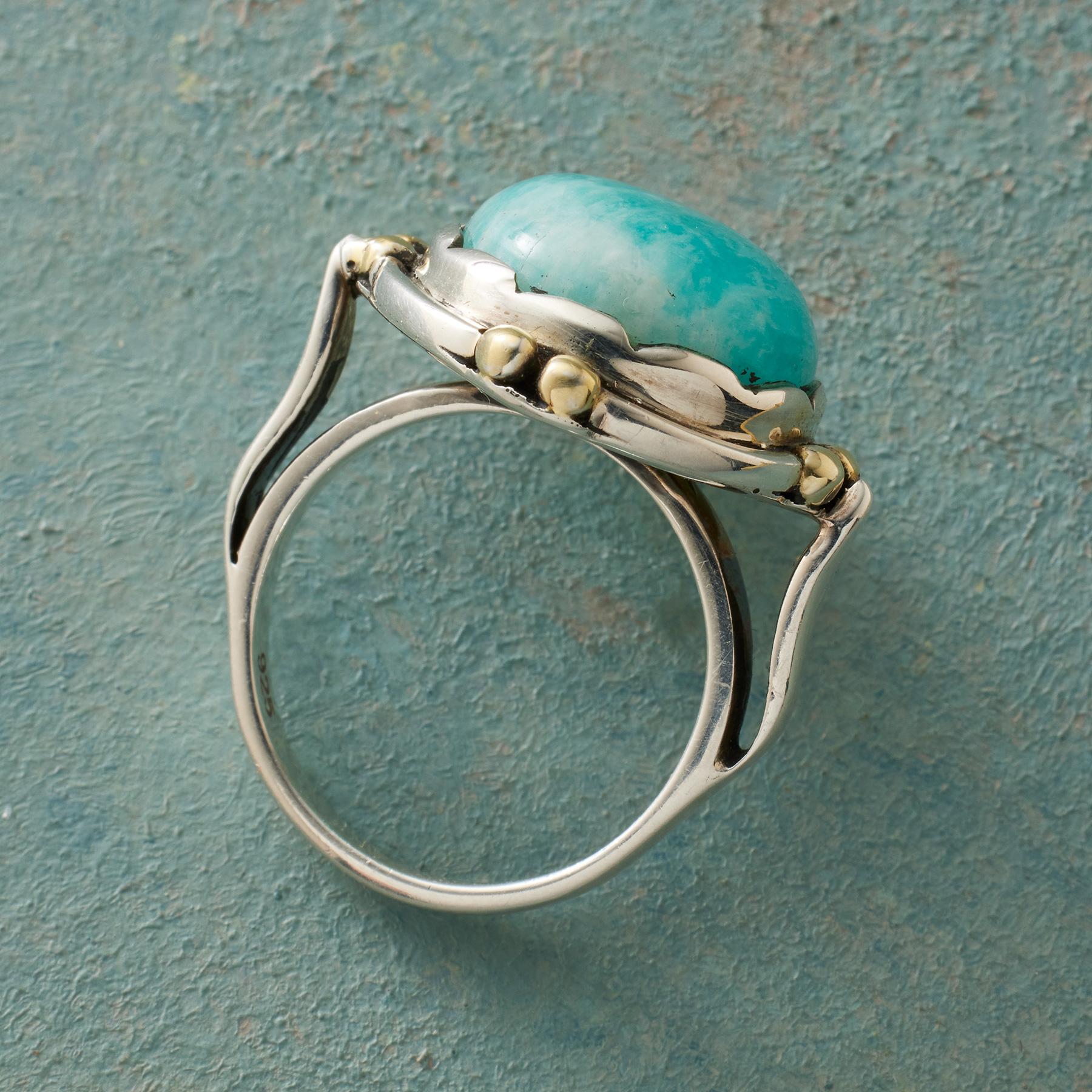 Amazonite Dome Ring - Sundance Clothing