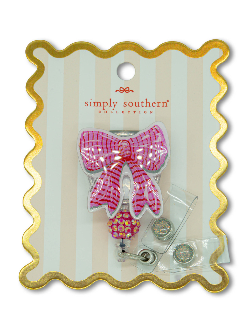 0126-BADGEREEL-BOW - Simply Southern Outlet