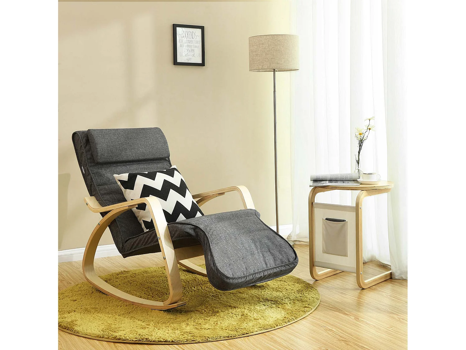 Fauteuil de relaxation à bascule Accra