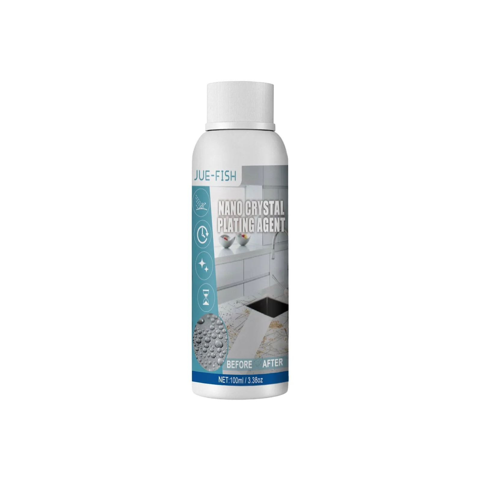 High Protection Ceramic Coating Spray, High Protection Crystal Coating, Quick Waxing Polishing, Glass Cleaning, Plastic Trim Renovation, Long Lasting Gloss