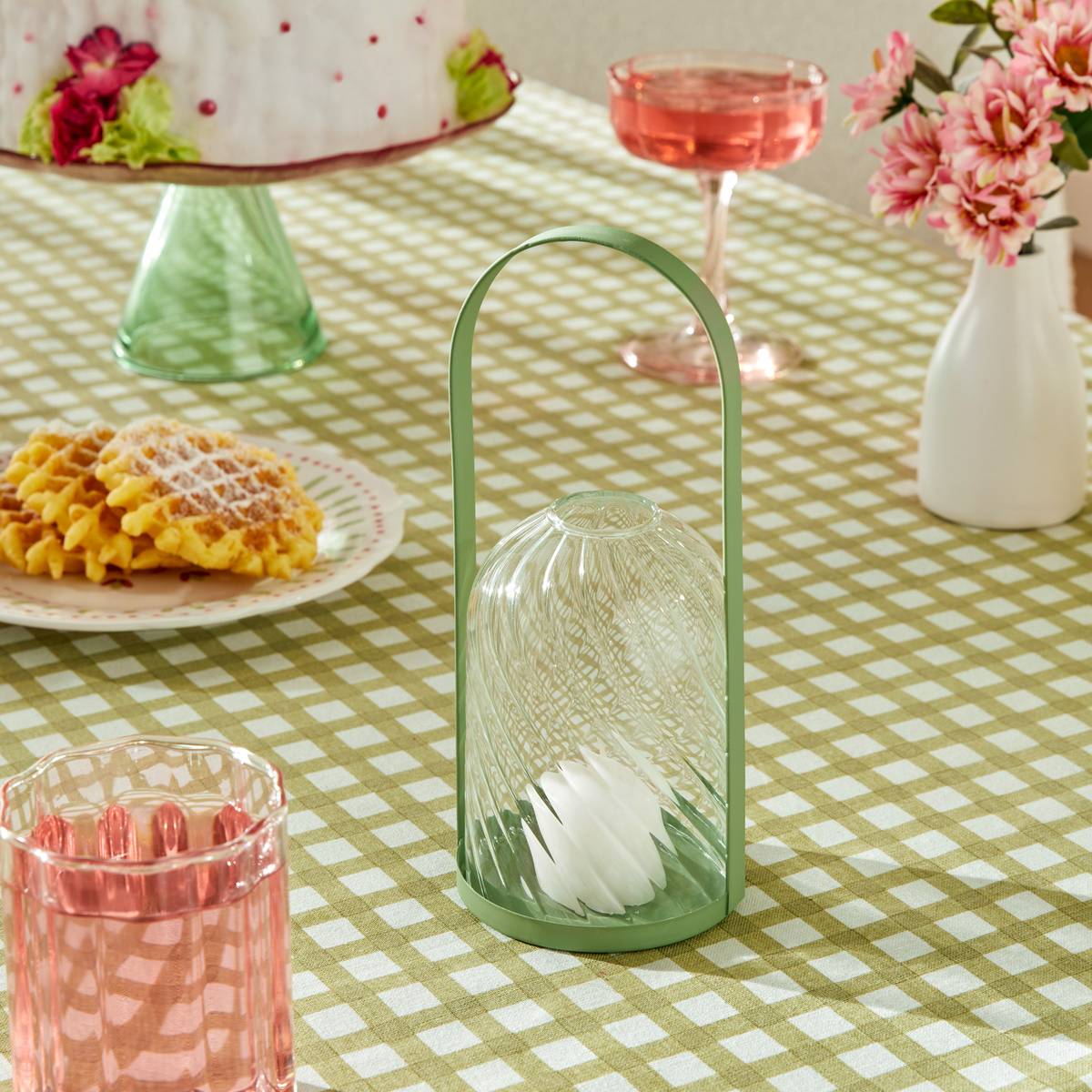 Lantern "Rose Flower" 8.5 x 8.5 cm