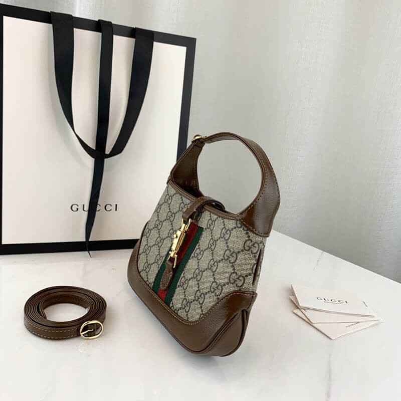 Replica Gucci Jackie 1961 Mini Hobo Bag 6370921:1High-quality replica