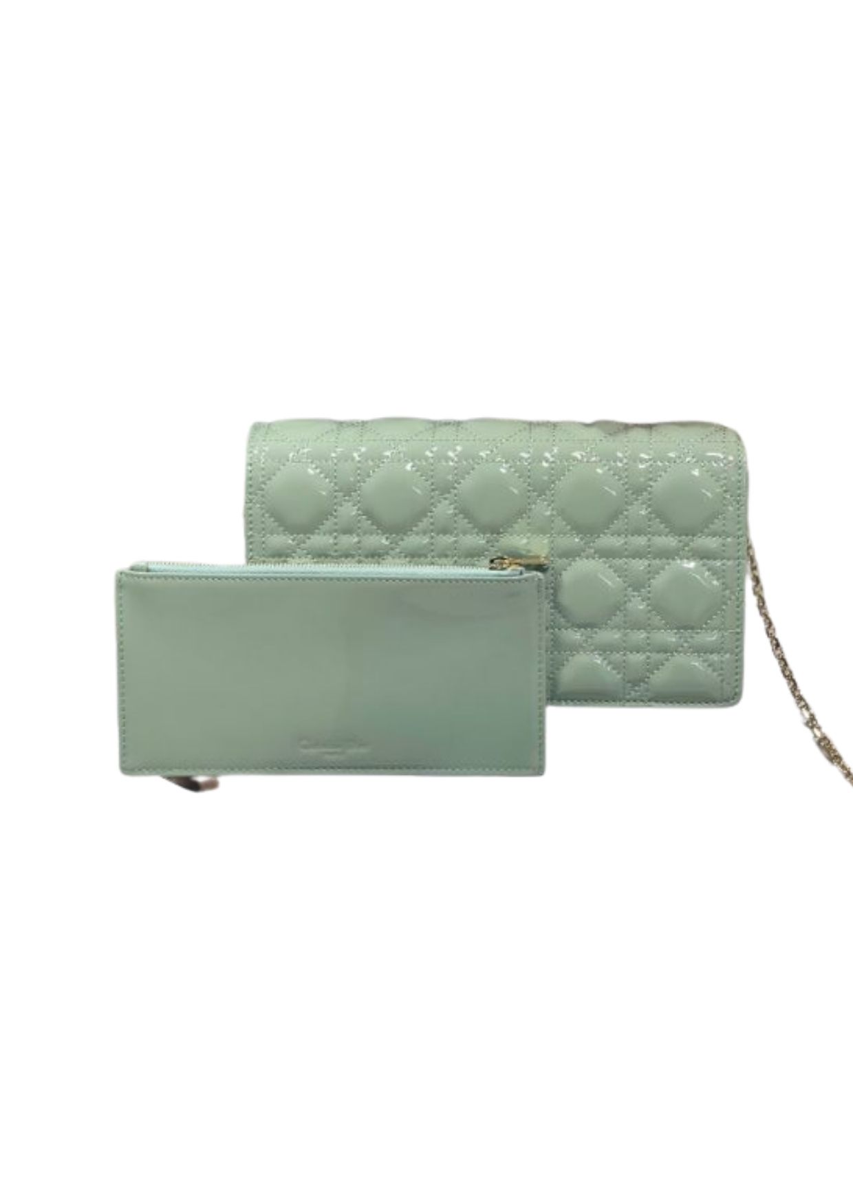 Christian Dior Lady Dior Pouch Seafoam, For Women, Women’s Handbags 8.5in/21.5cm CD1:1High-quality replica