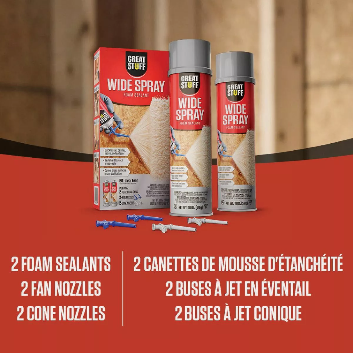 Great Stuff 18 Oz. Wide Spray Foam Sealant