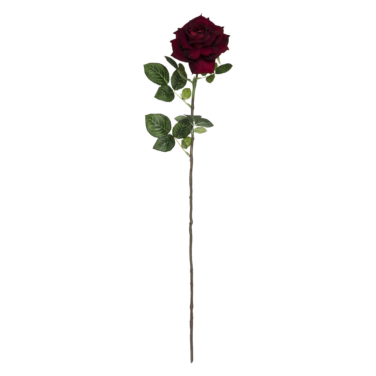 Artificial rose stem H.83 cm