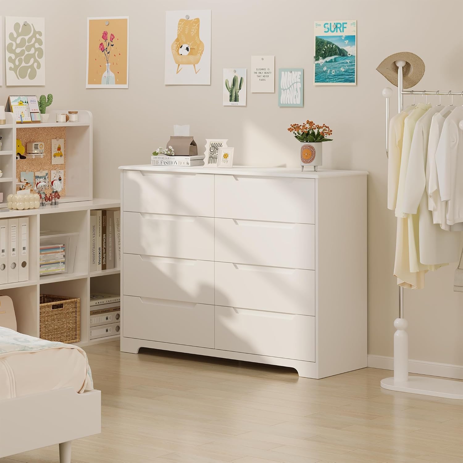 Gizoon 8 Drawer Dresser, 47