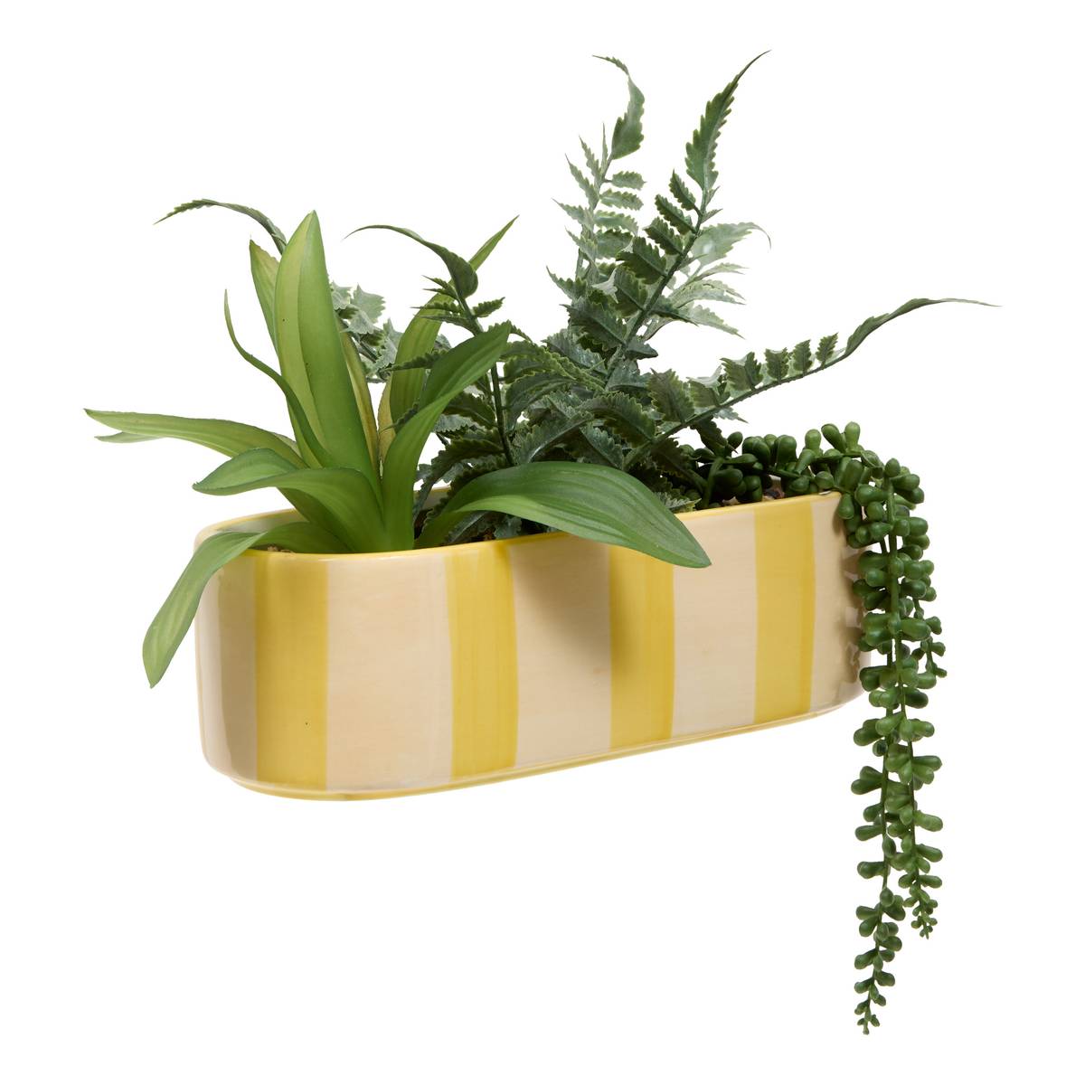 Artificial Plant "Pool" Stoneware (ceramic), H.24 cm