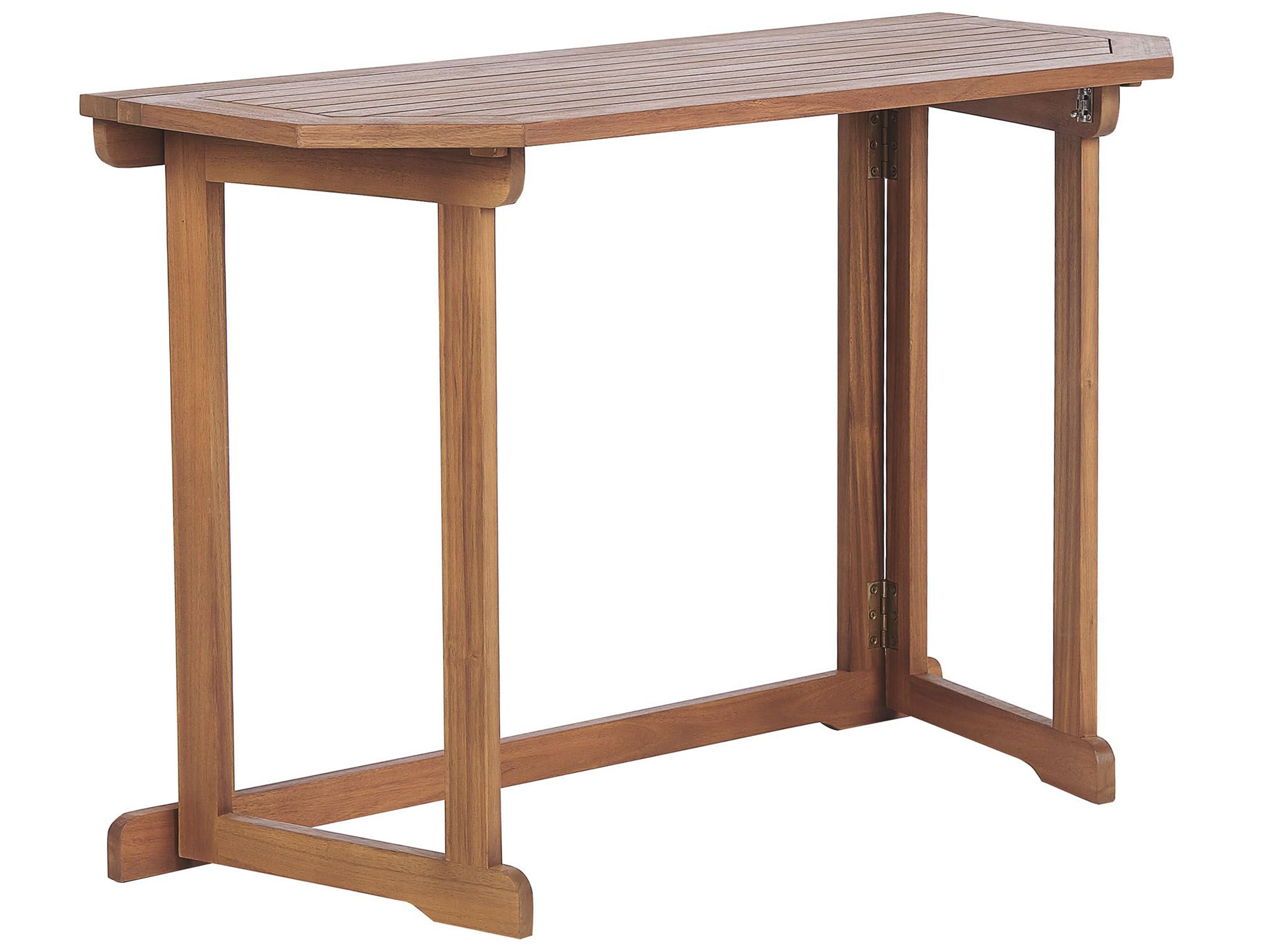 Balcony Table TREIA 110 cm 47 cm Acacia Wood Brown