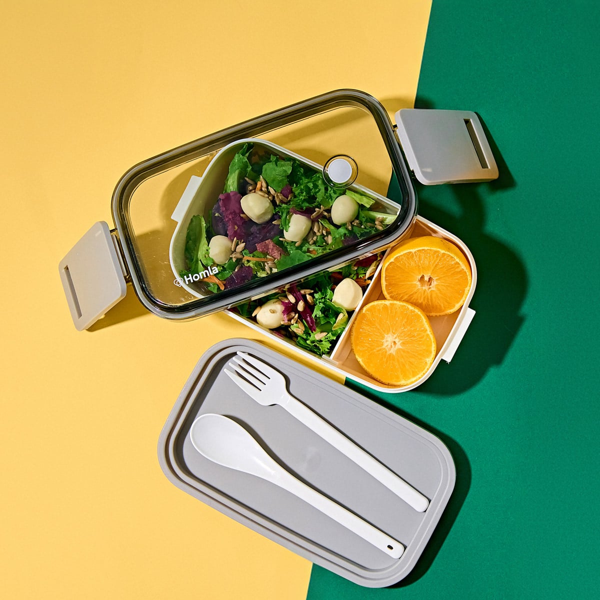 Lunchbox LOENE biały 750 ml