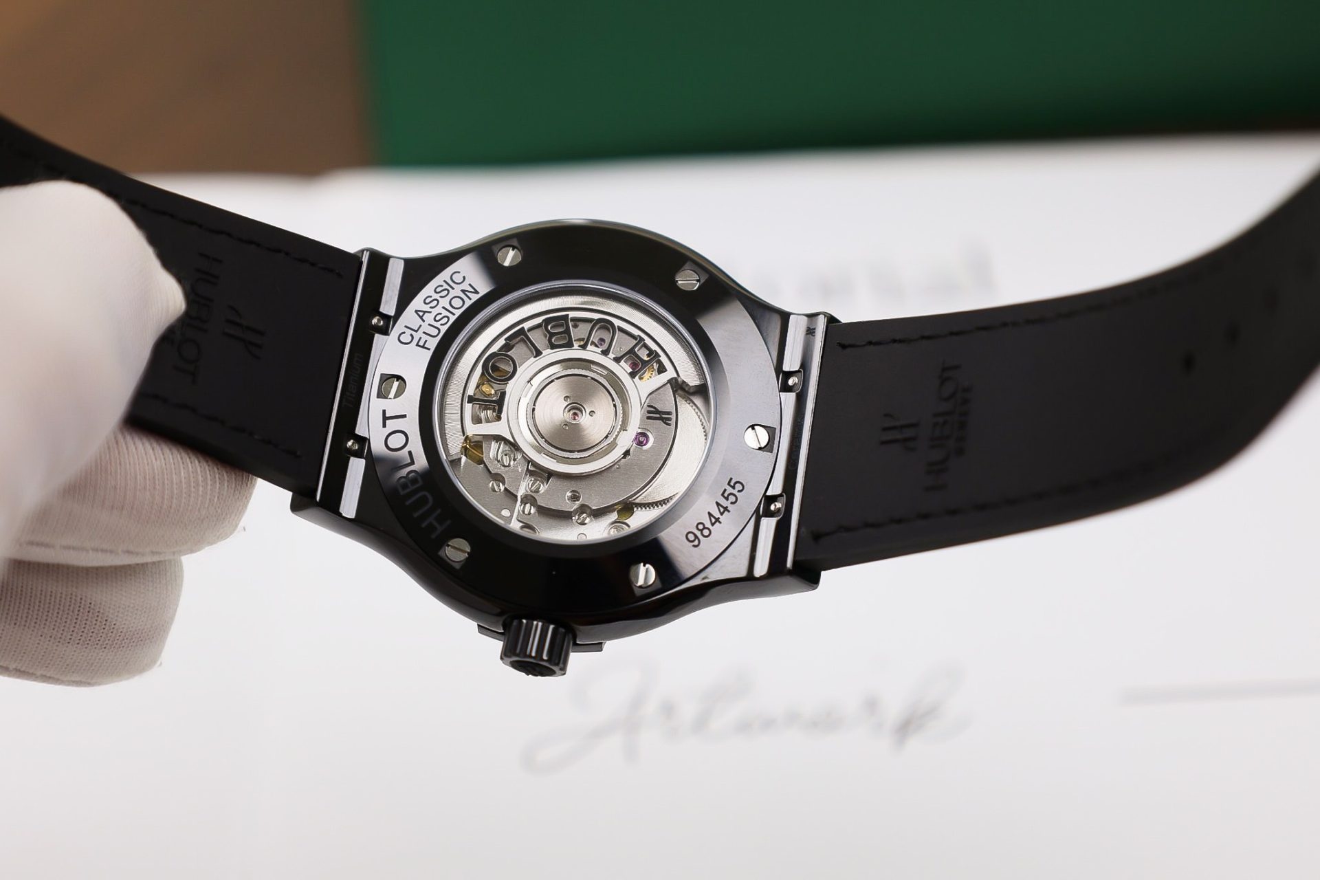 Hublot Replica 1:1 Watch Classic Fusion Black Ceramic SW300 Movement 42mm - Top club