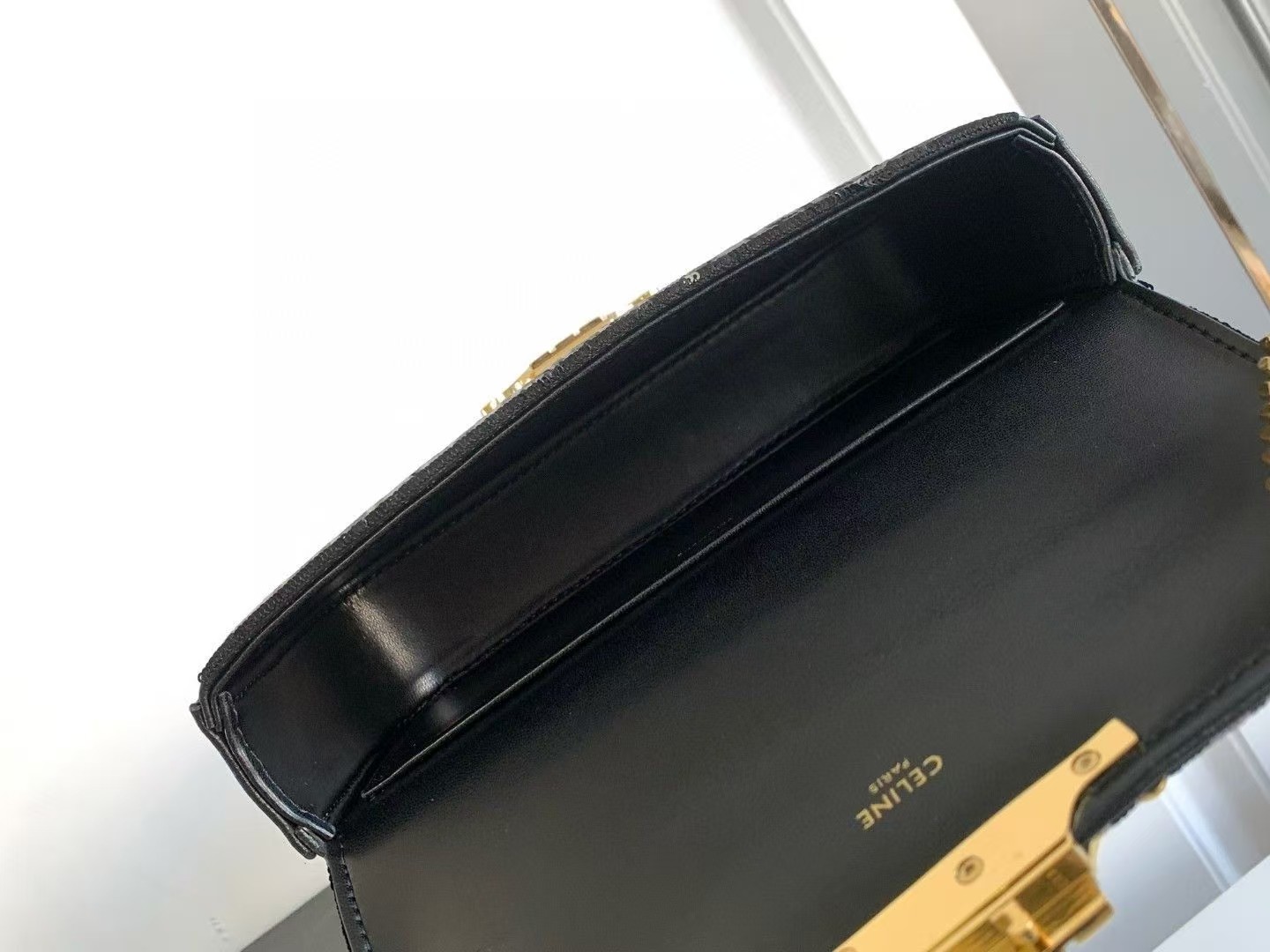 CELINE 23S Sequin Letter Triomphe Chain Bag1:1High-quality replica