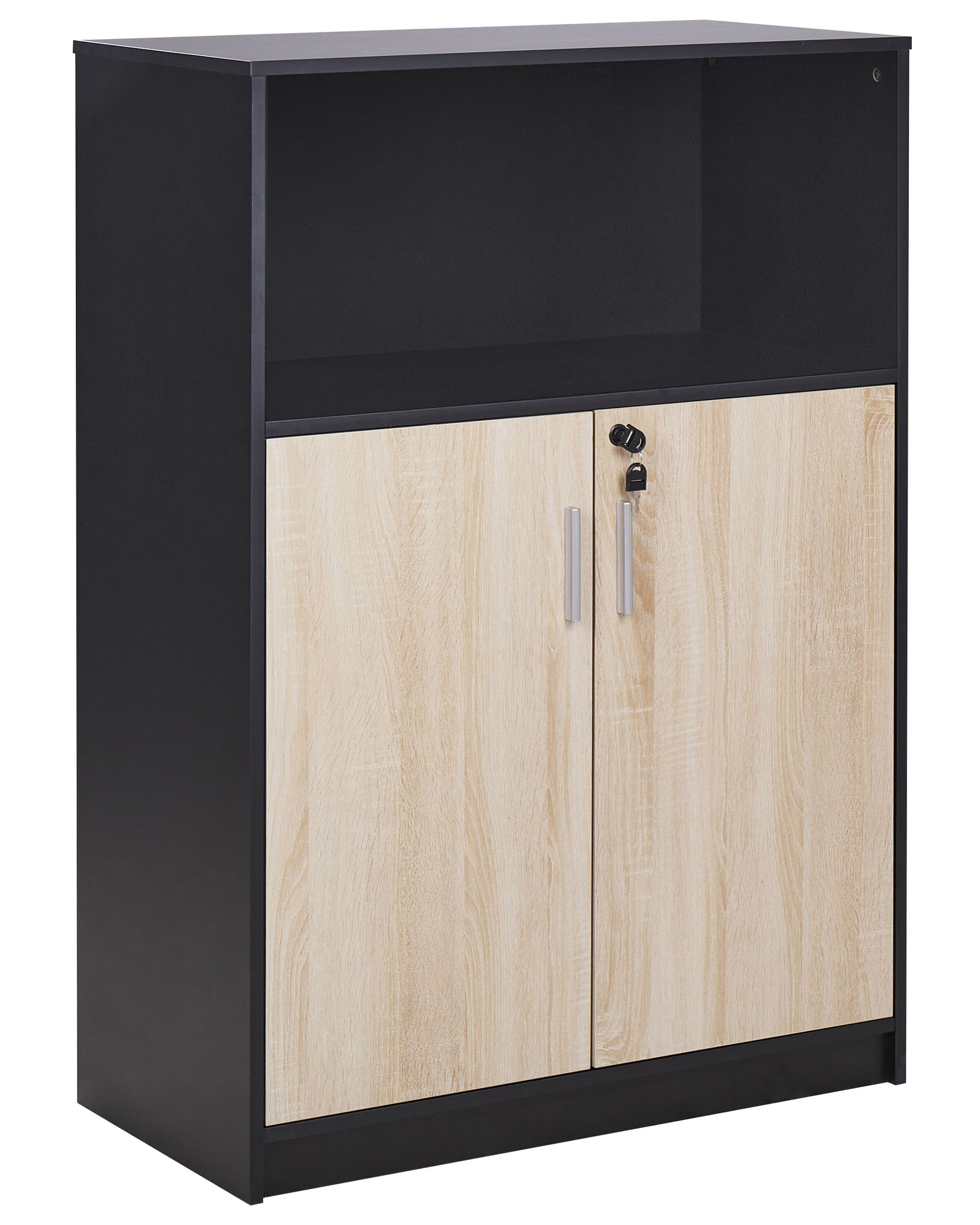 Storage Unit ZEHNA Brown/ Black