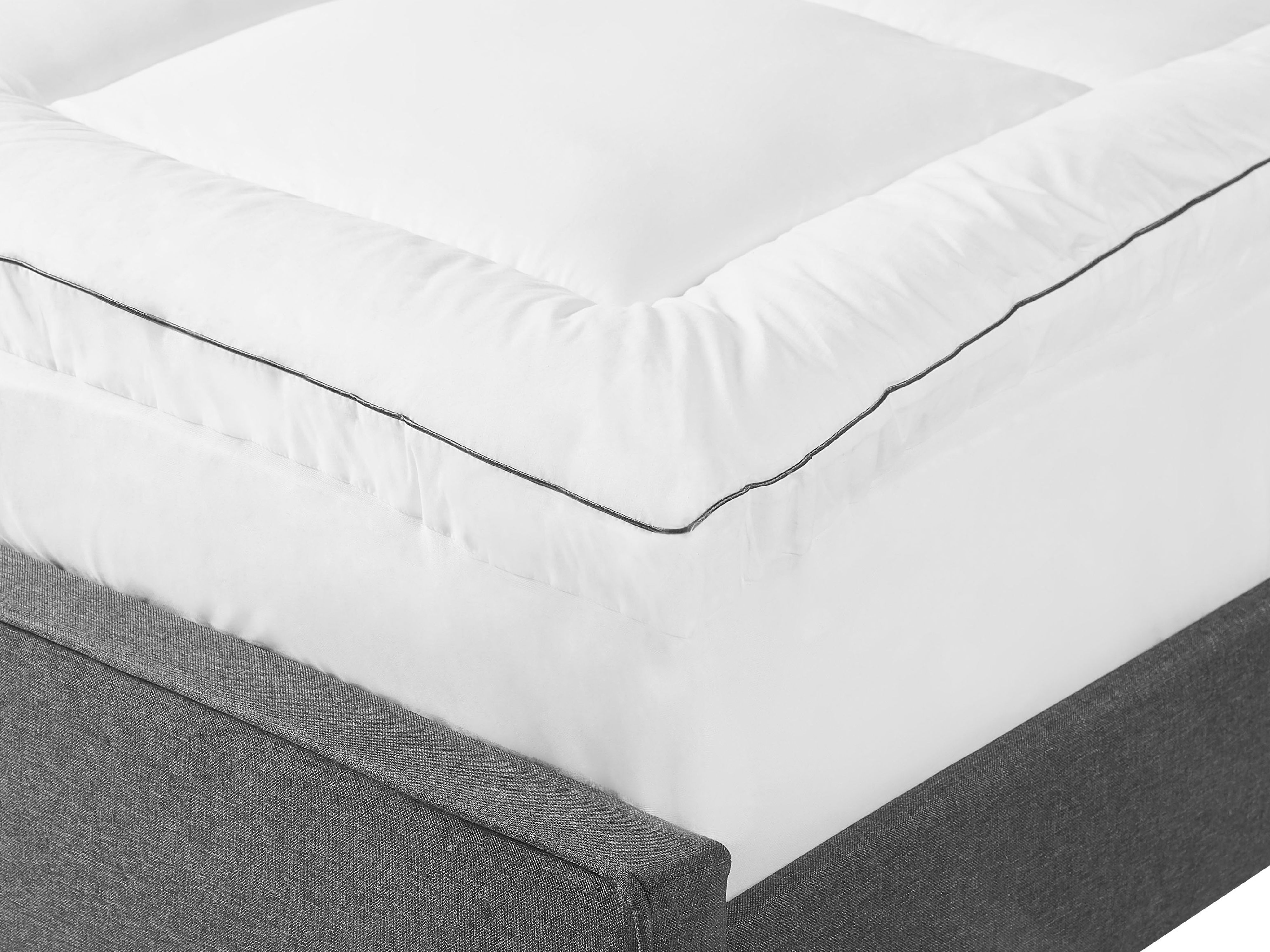 Polyester Mattress Topper MULHACEN 180 x 200 cm (Super King Size)