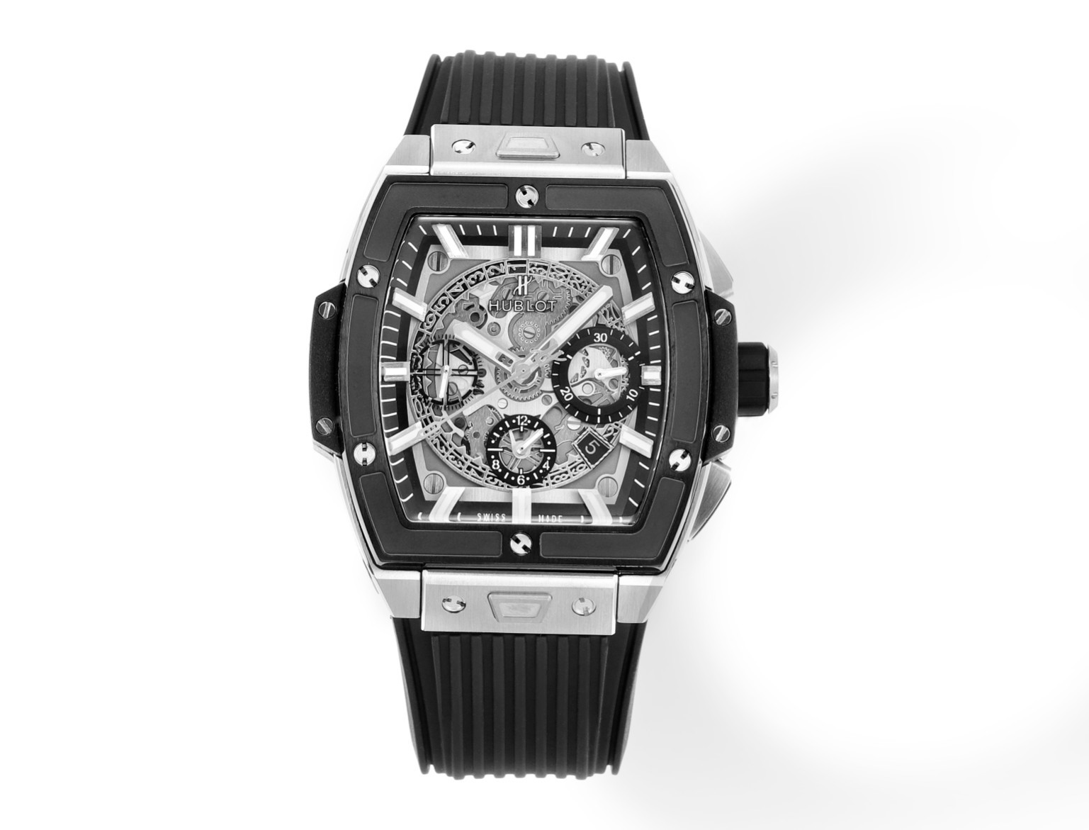Hublot Spirit of Big Bang Textured Rubber Strap(1:1 replica) - Elite Watch Atelier