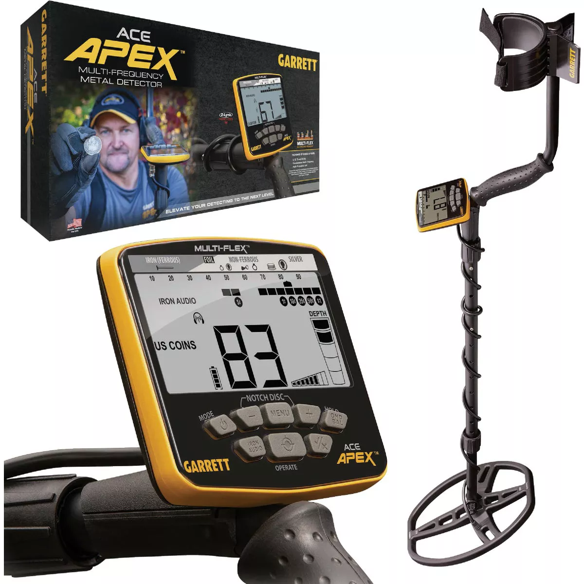 Garrett ACE APEX Metal Detector