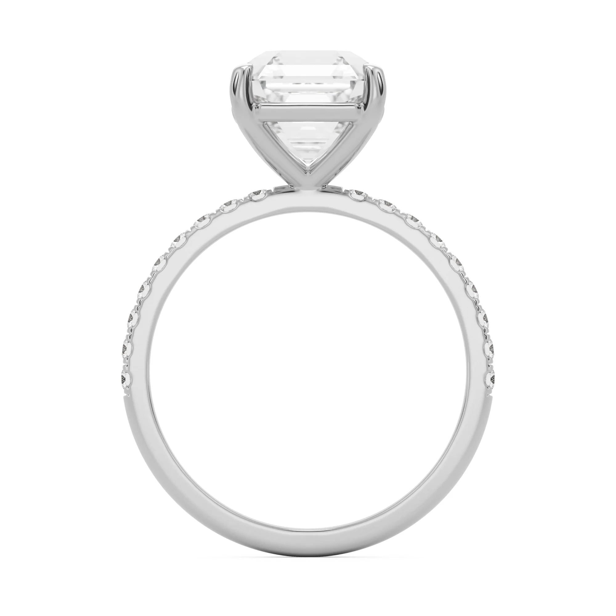 The Asscher Pavé