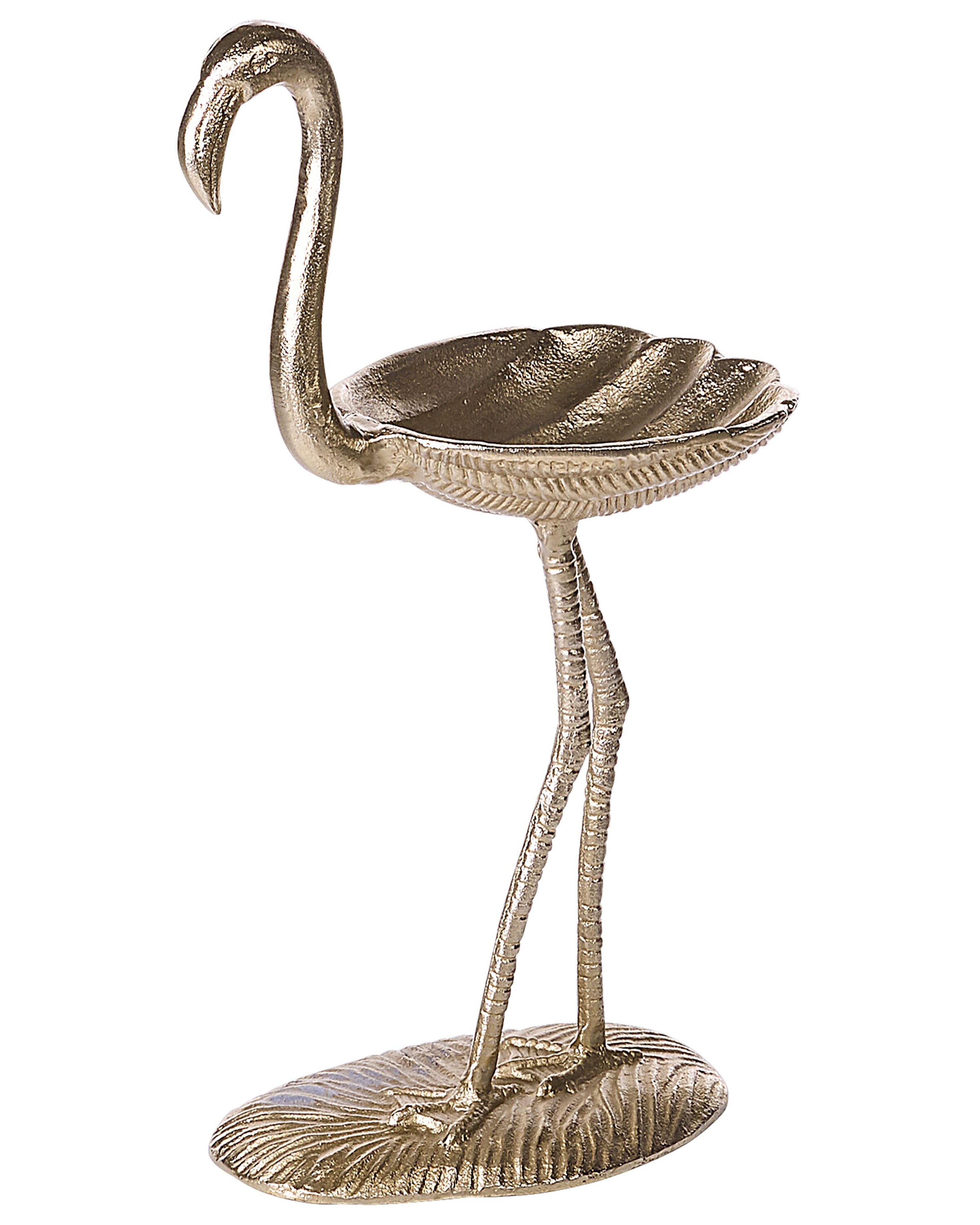 Figurine Flamingo SANEN Metal Gold