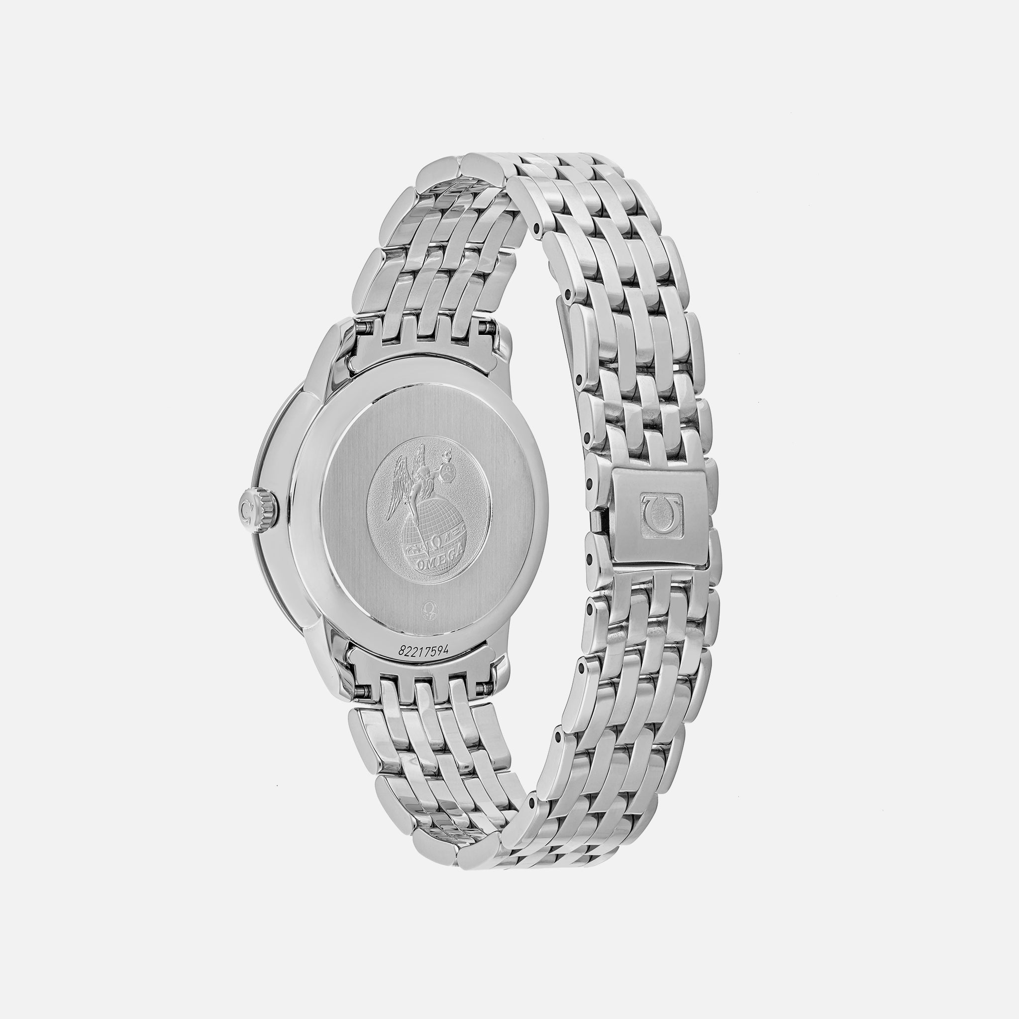 De Ville Prestige Co-Axial 32.7mm Stainless Steel With Diamonds(1:1 replica) - Top club
