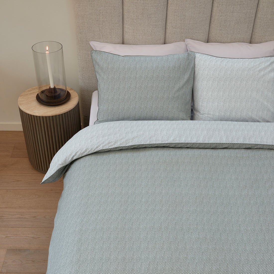 Riviera Maison - RM Twisted grey green 200x200 220 - Groen